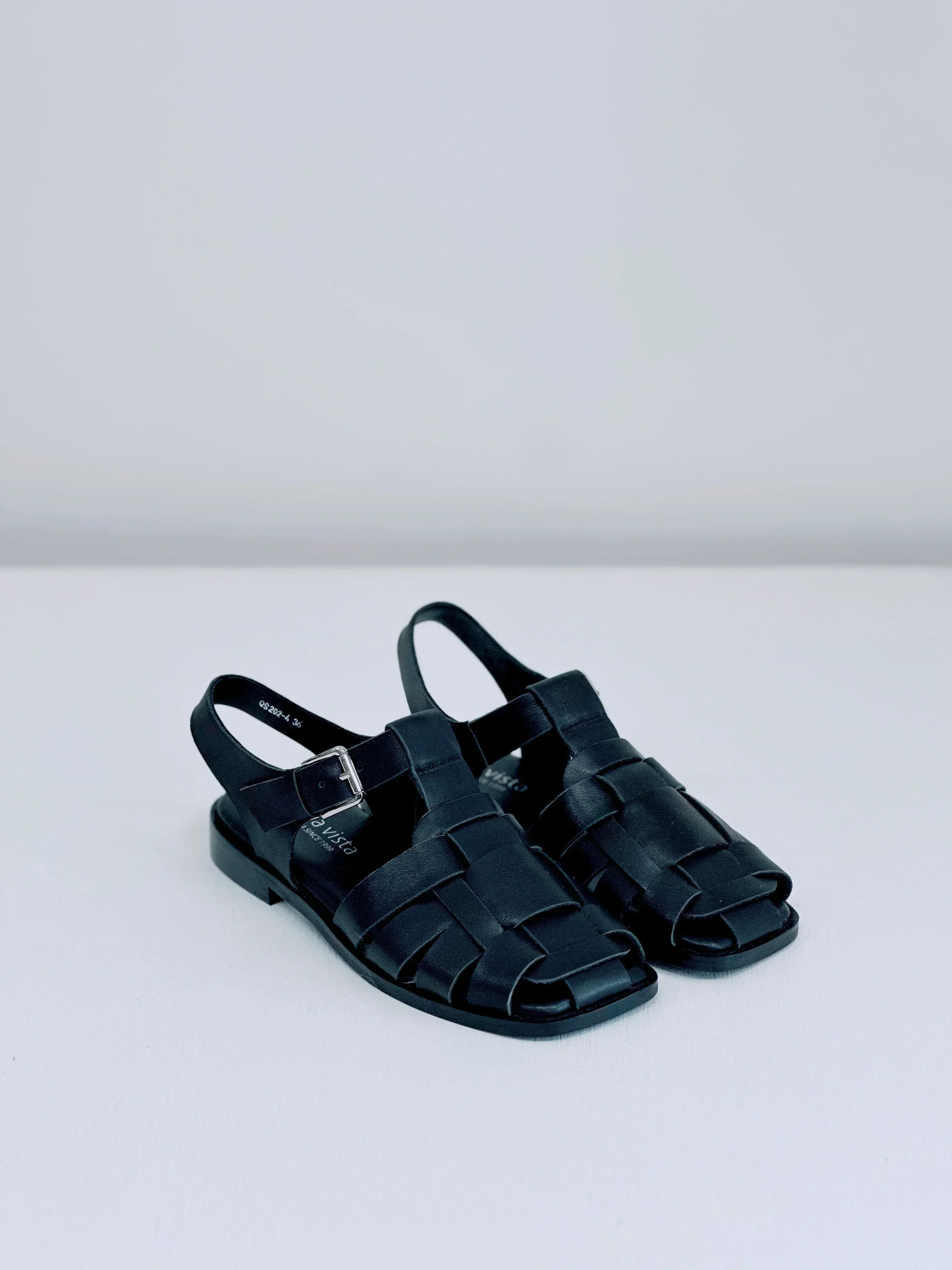 2 Baia Vista Fisherman Sandal in Black - Image 2