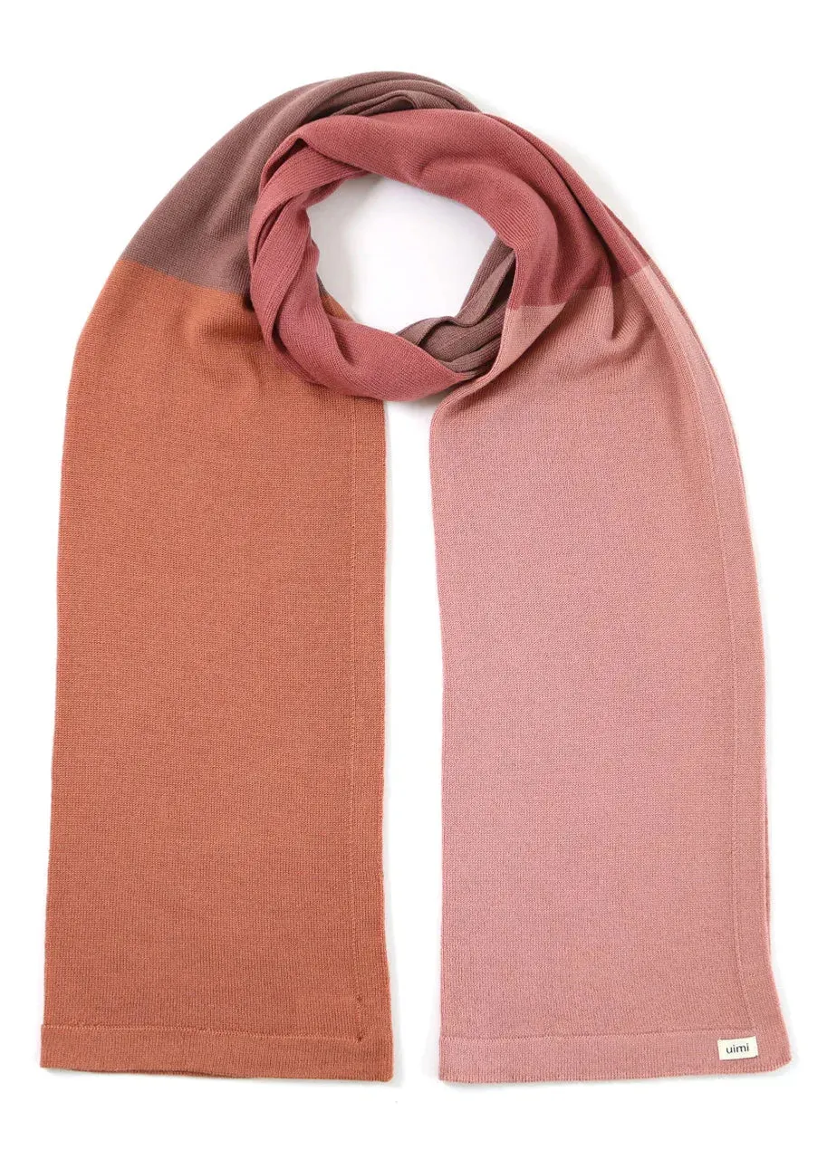 Uimi Abigail Block Colour Scarf - Image 4