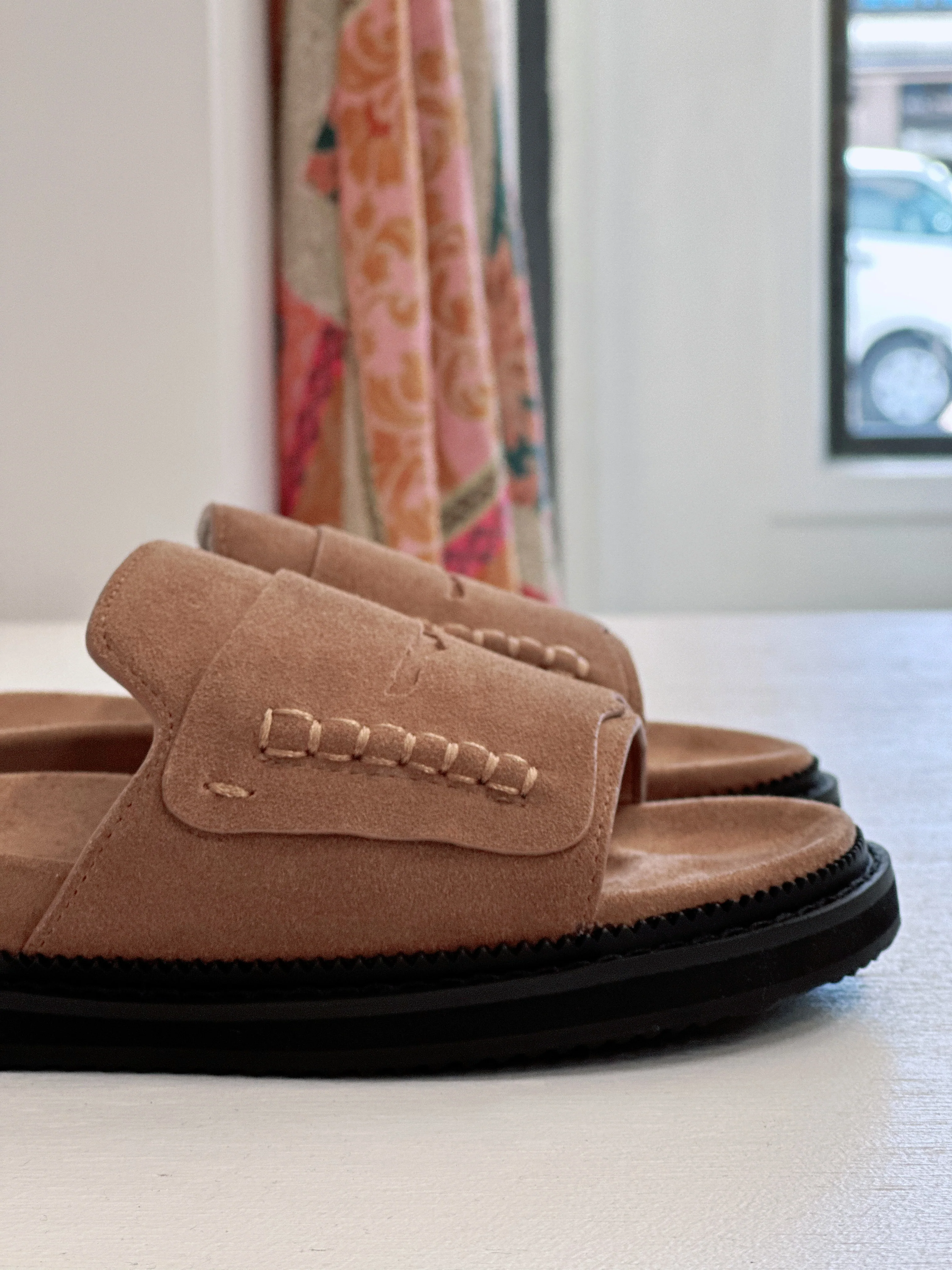 Alias Mae Pari Slide in Mocha Suede - Image 8