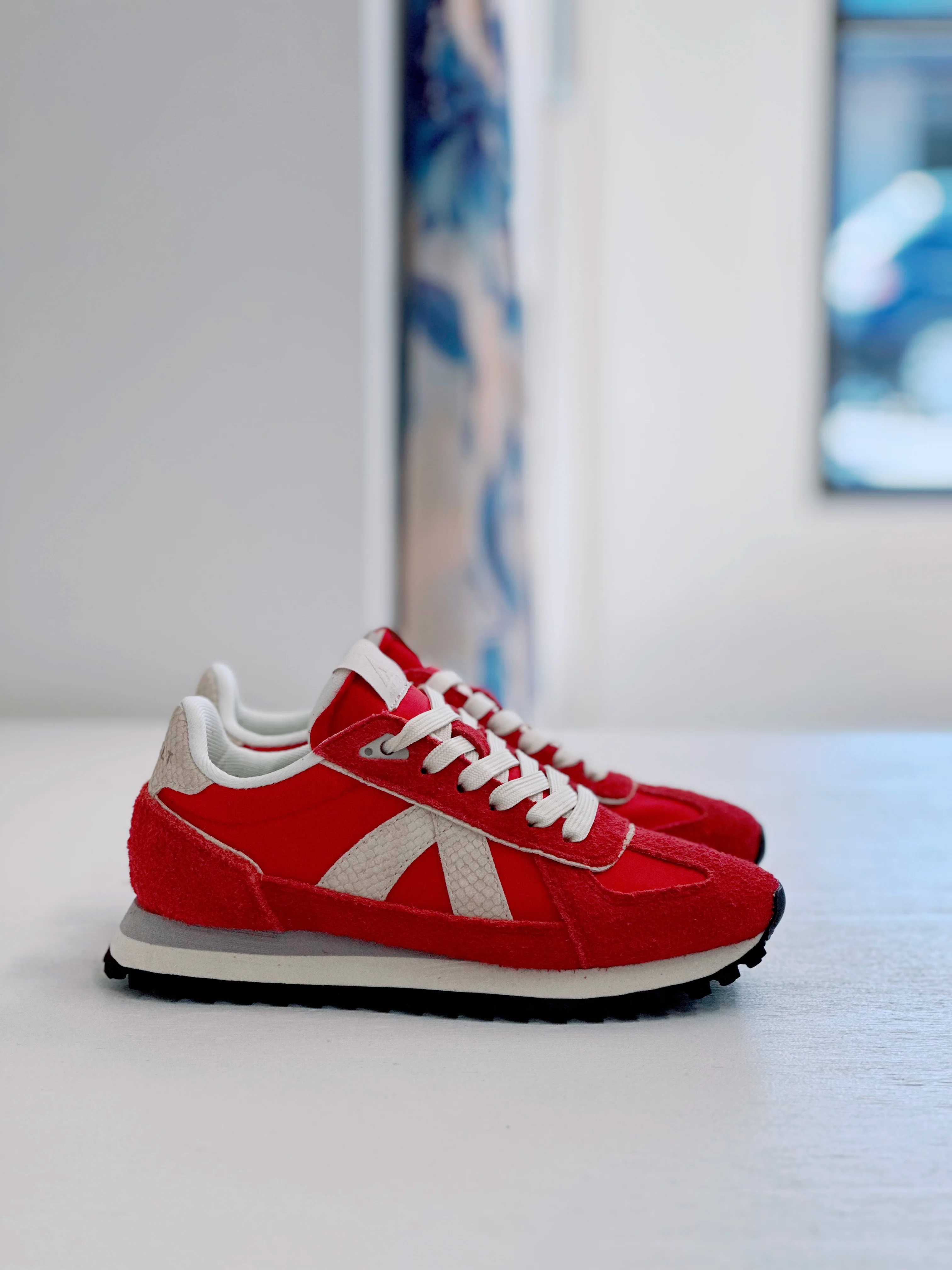 ASFVLT Gate Sneaker Red/Snake/Gold - Image 9