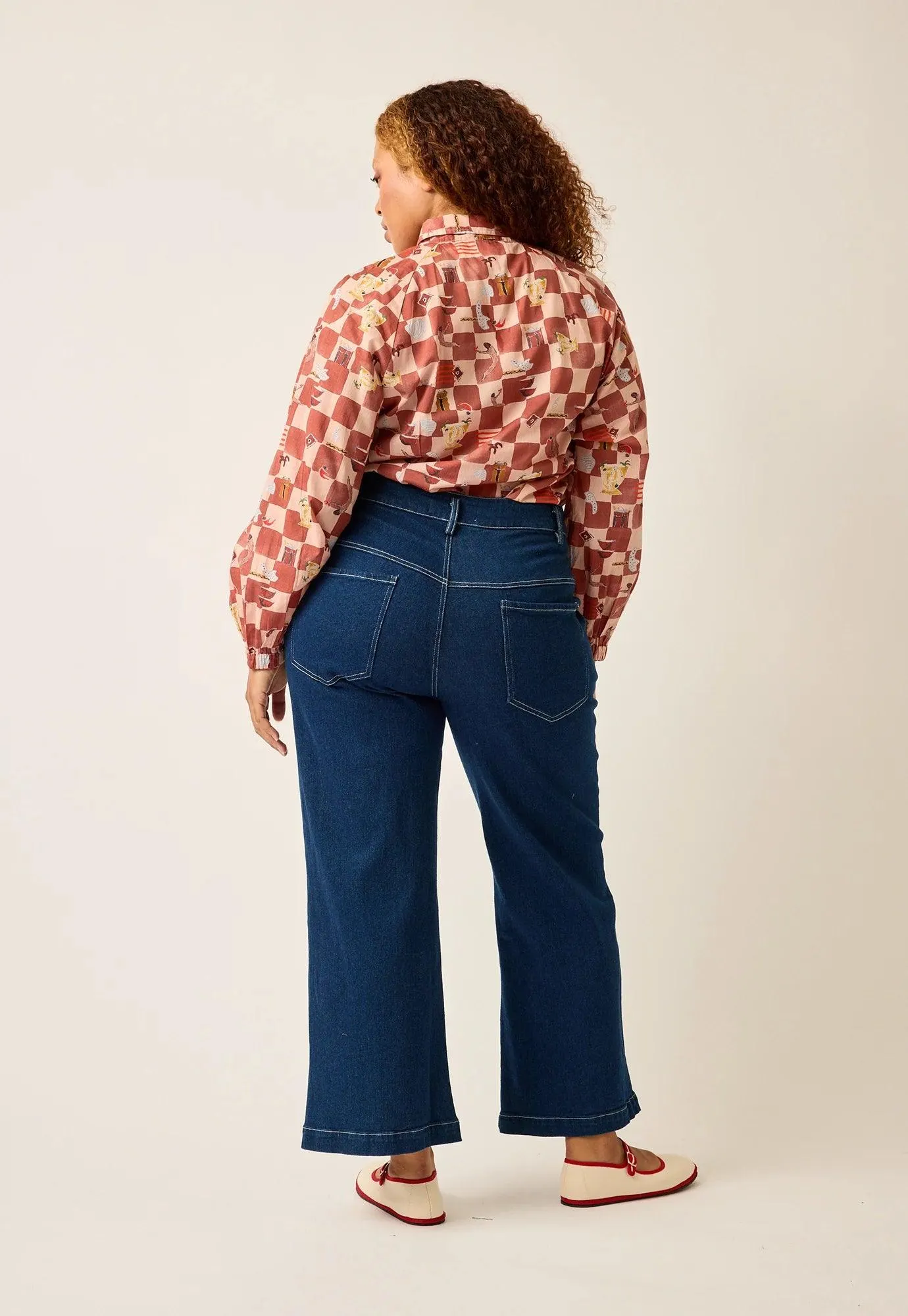 Nancybird Aurora Pant in Denim - Image 9