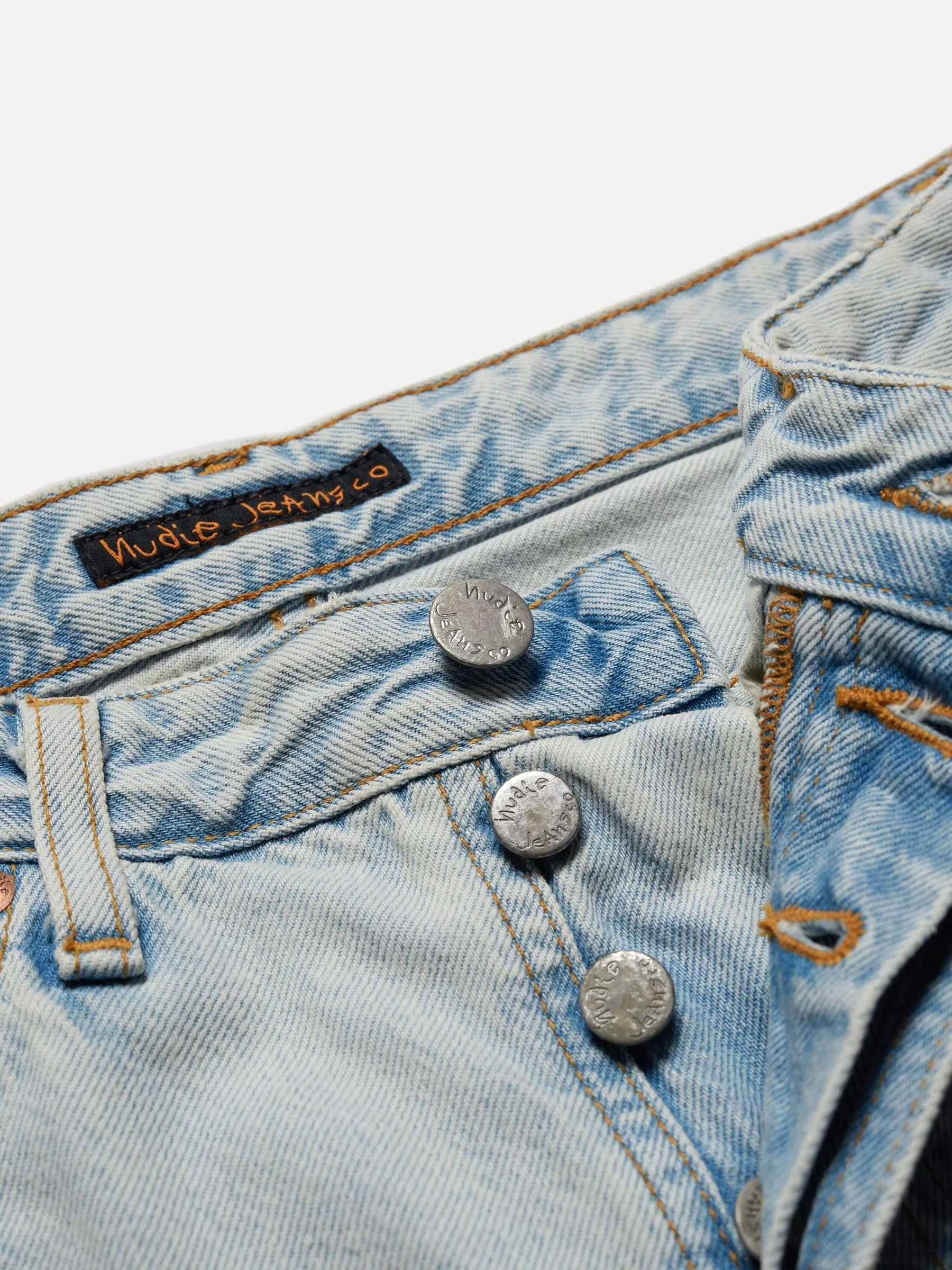 Nudie Jeans Breezy Britt in Touch of Blue - Image 6