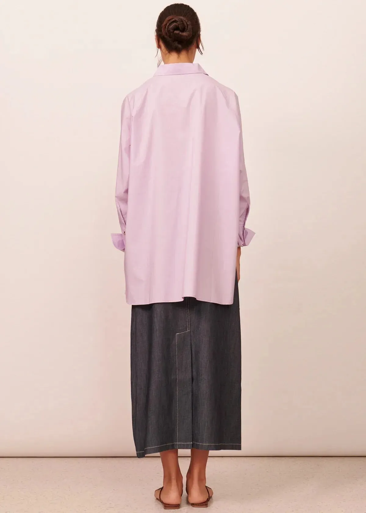 Apartment Clothing Brigitte Raglan Shirt in Lilac - Image 3