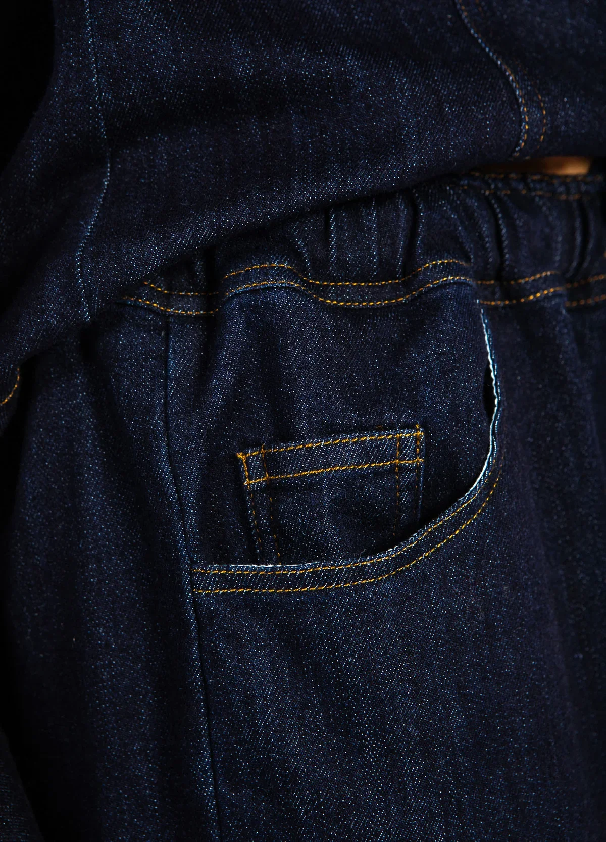 CC Heart Kalani Denim Pant Dark Denim Blue - Image 3
