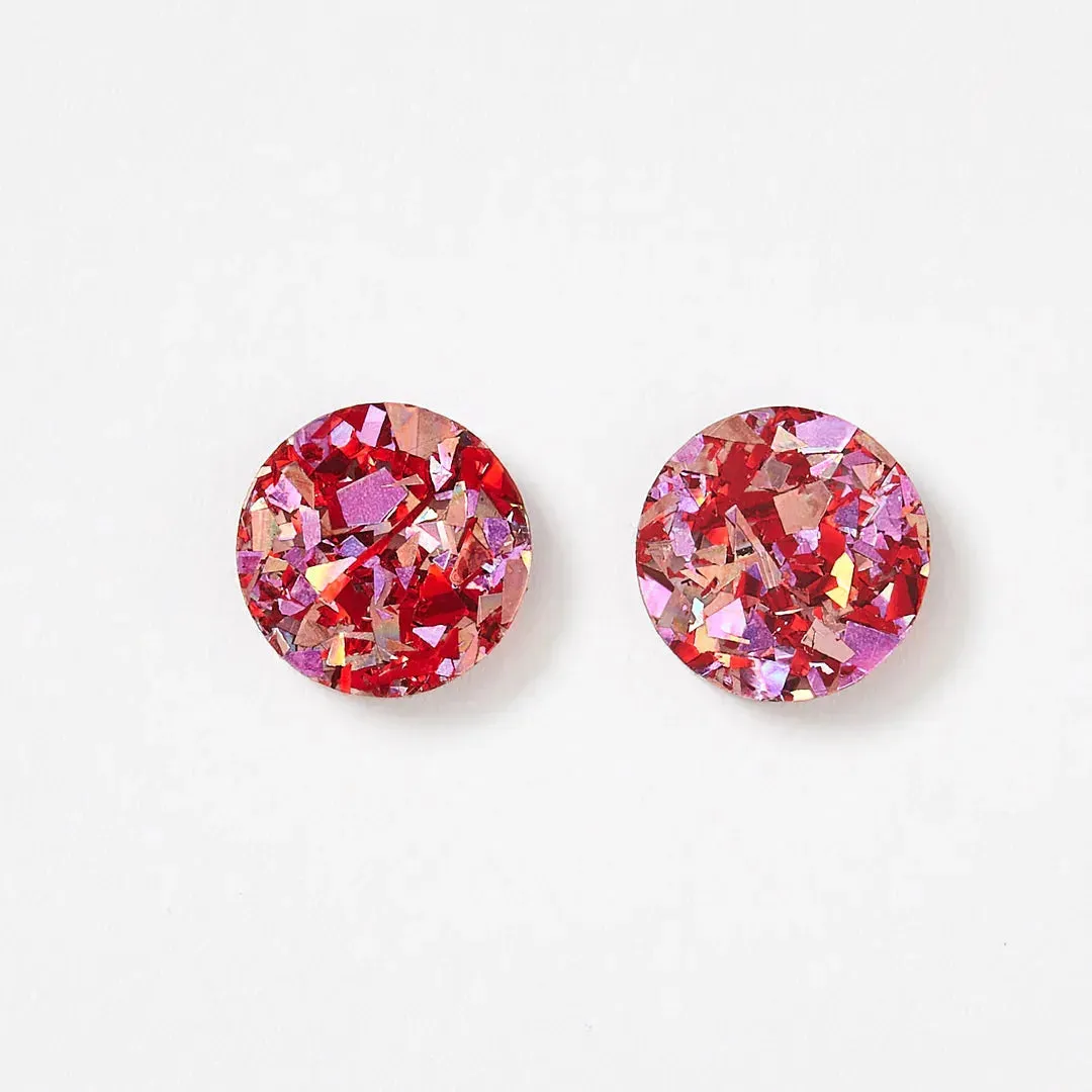 Martha Jean Circle Stud Earrings