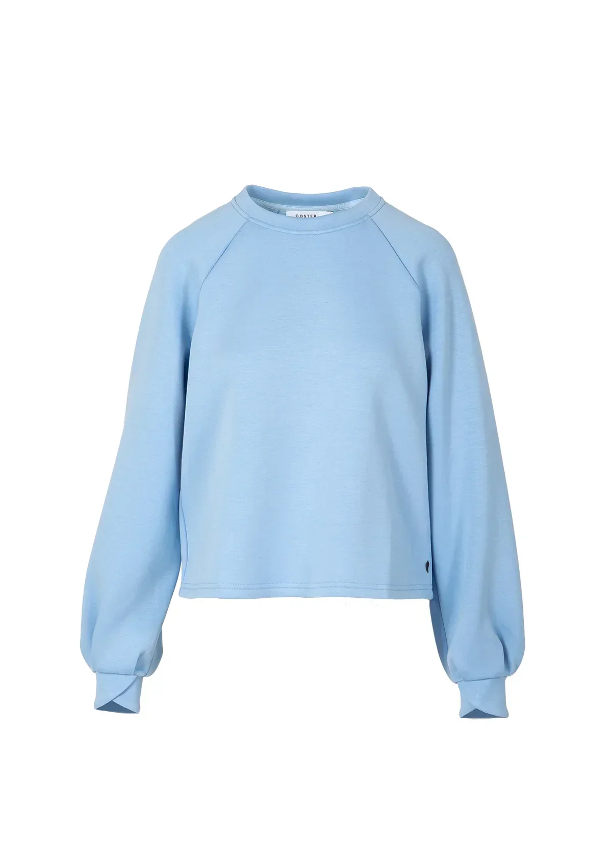 Coster Scuba Sweatshirt with Rose Pastel Blue - Image 3