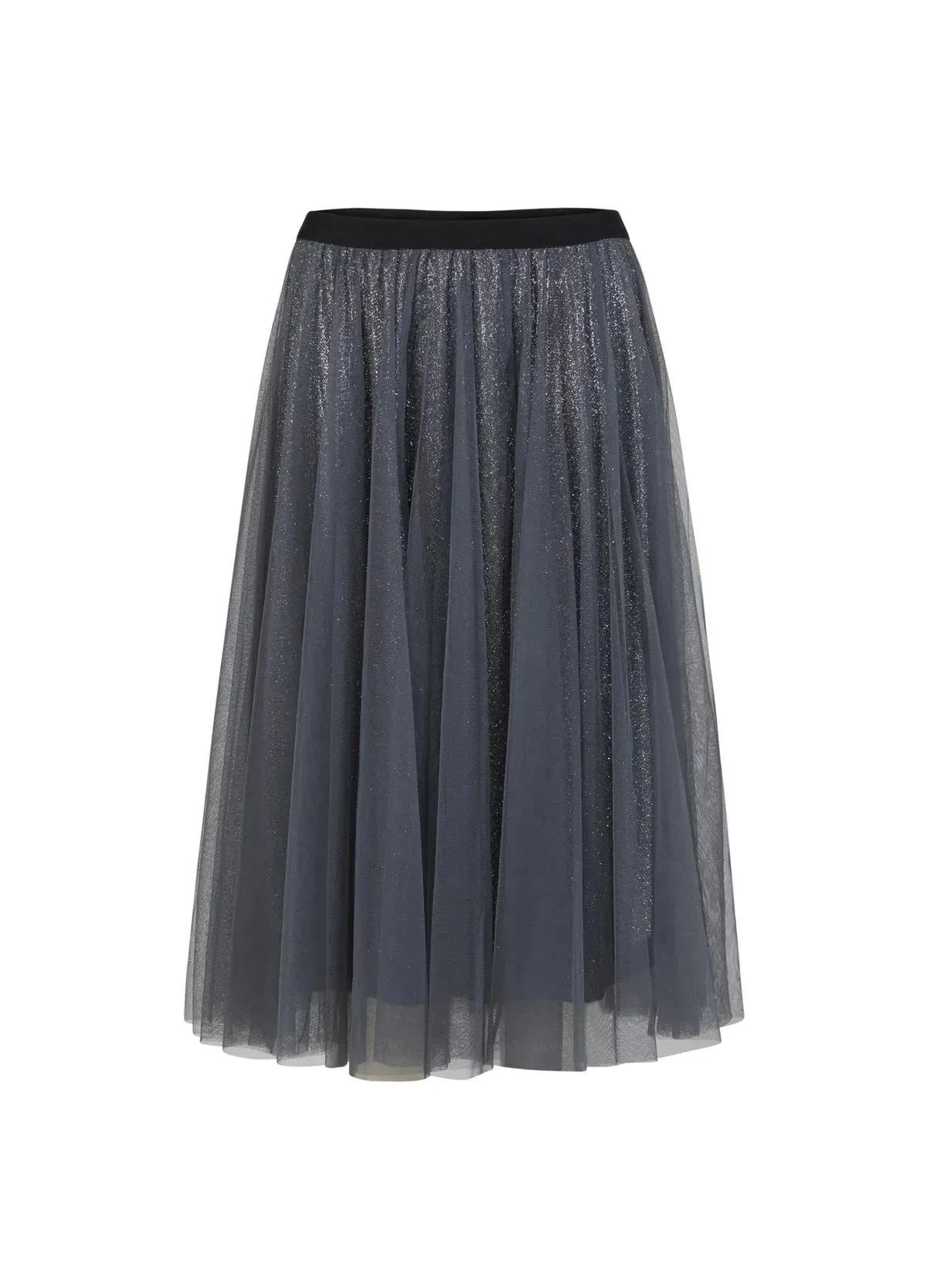 COSTER Skirt with Plisse and Glitter - Image 5