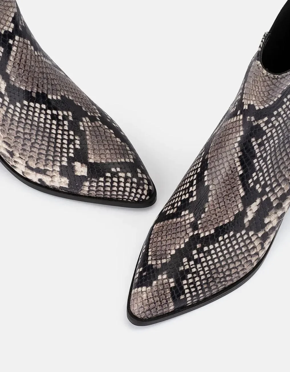 DOF Carina Boot in Snake Emboss Leather - Image 3