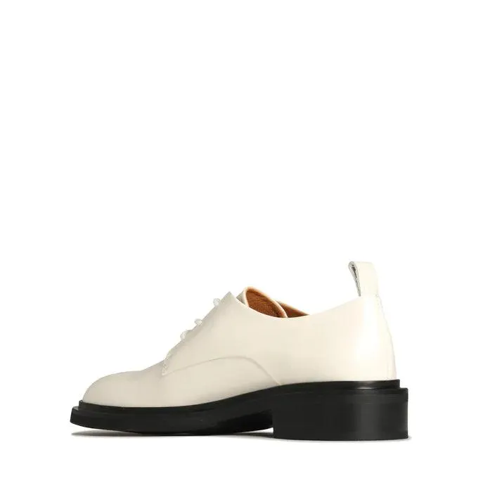 EOS Codi Loafer in Off White Box Leather - Image 4