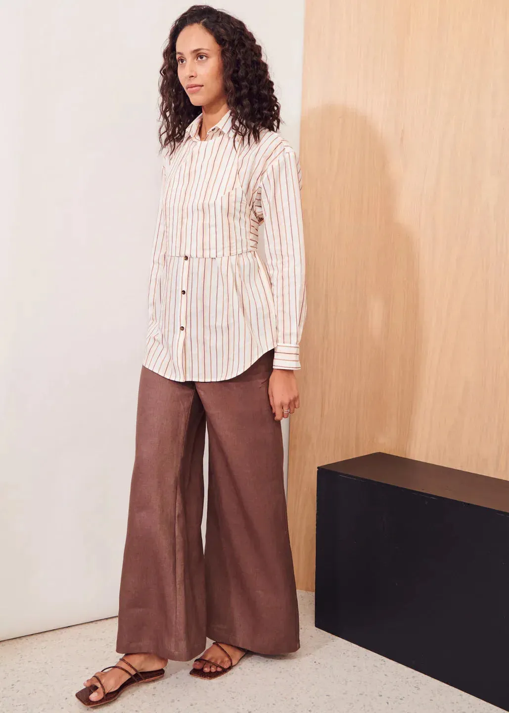 Apartment Clothing Gambit Pant in Chocolate - Image 4