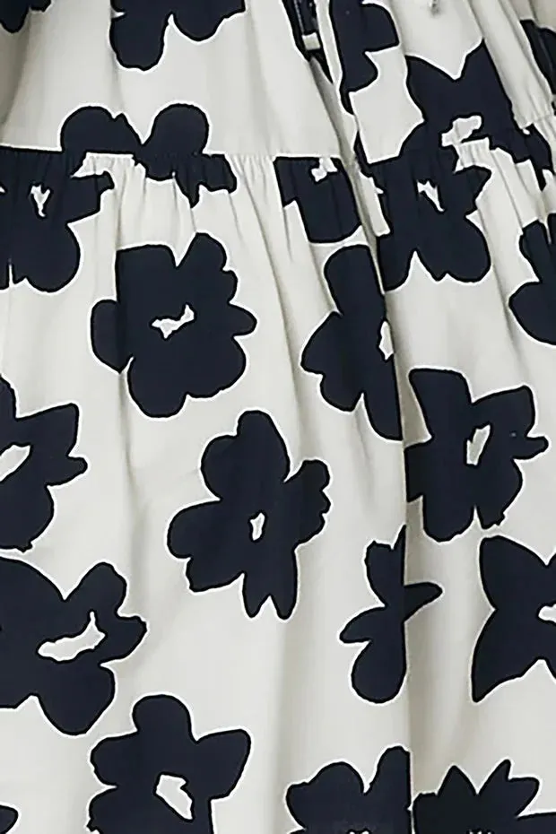 Rue Stiic Hallie Mini Dress in Black Daisy - Final Sale - Image 5