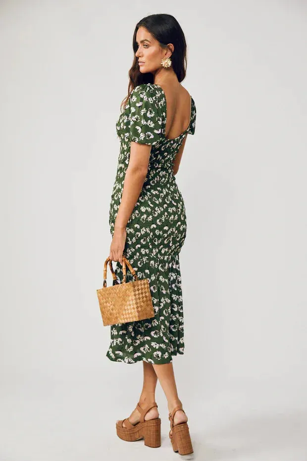 Rue Stiic Isabella Maxi Smock Dress in Garden Bloom - Final Sale - Image 4