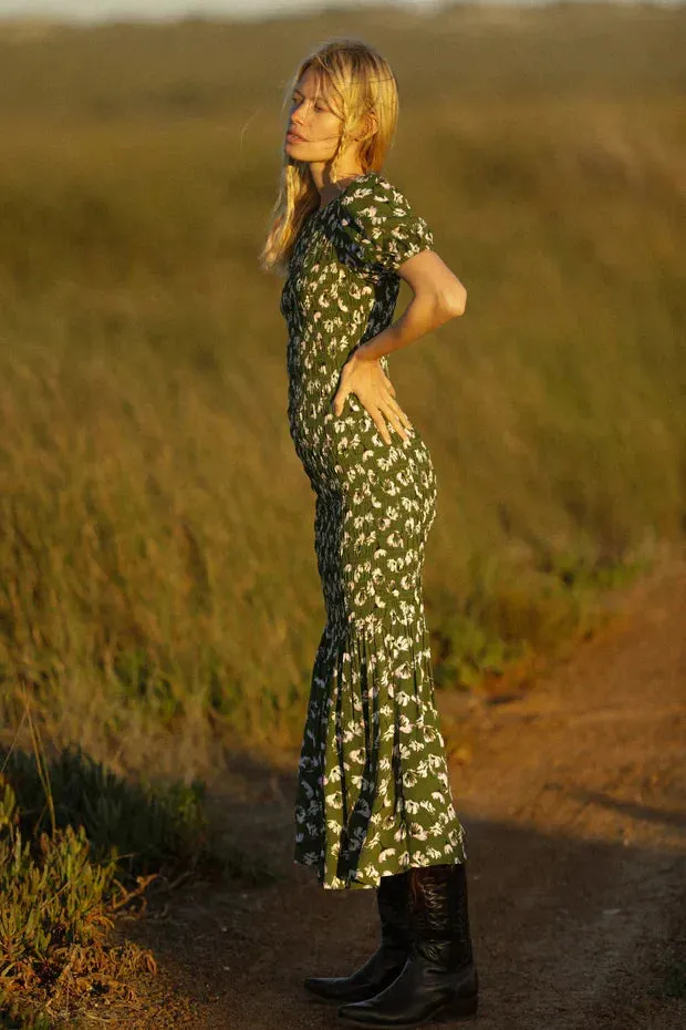 Rue Stiic Isabella Maxi Smock Dress in Garden Bloom - Final Sale - Image 9