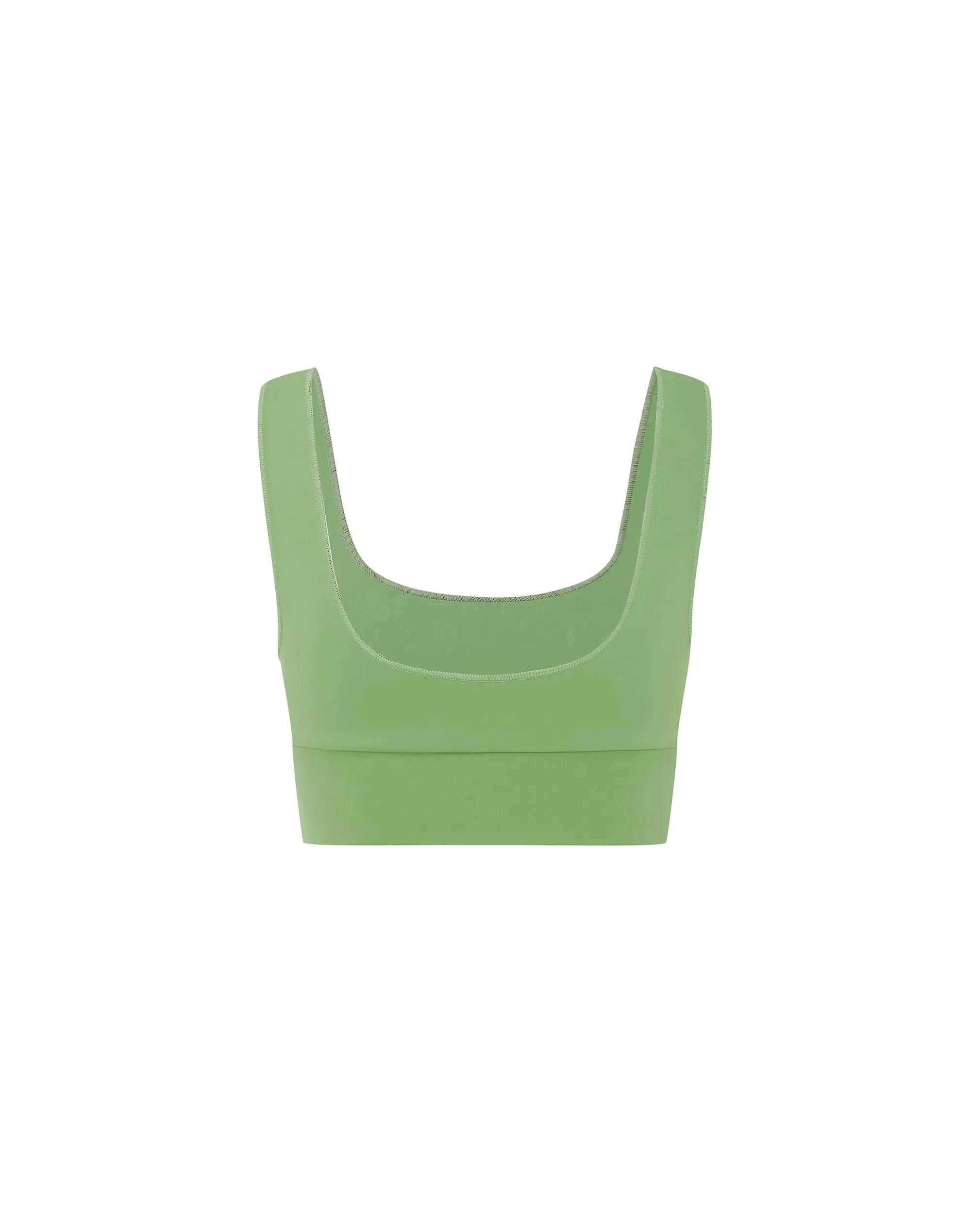 It’s Now Cool Contour Crop Top in Sage - Image 4