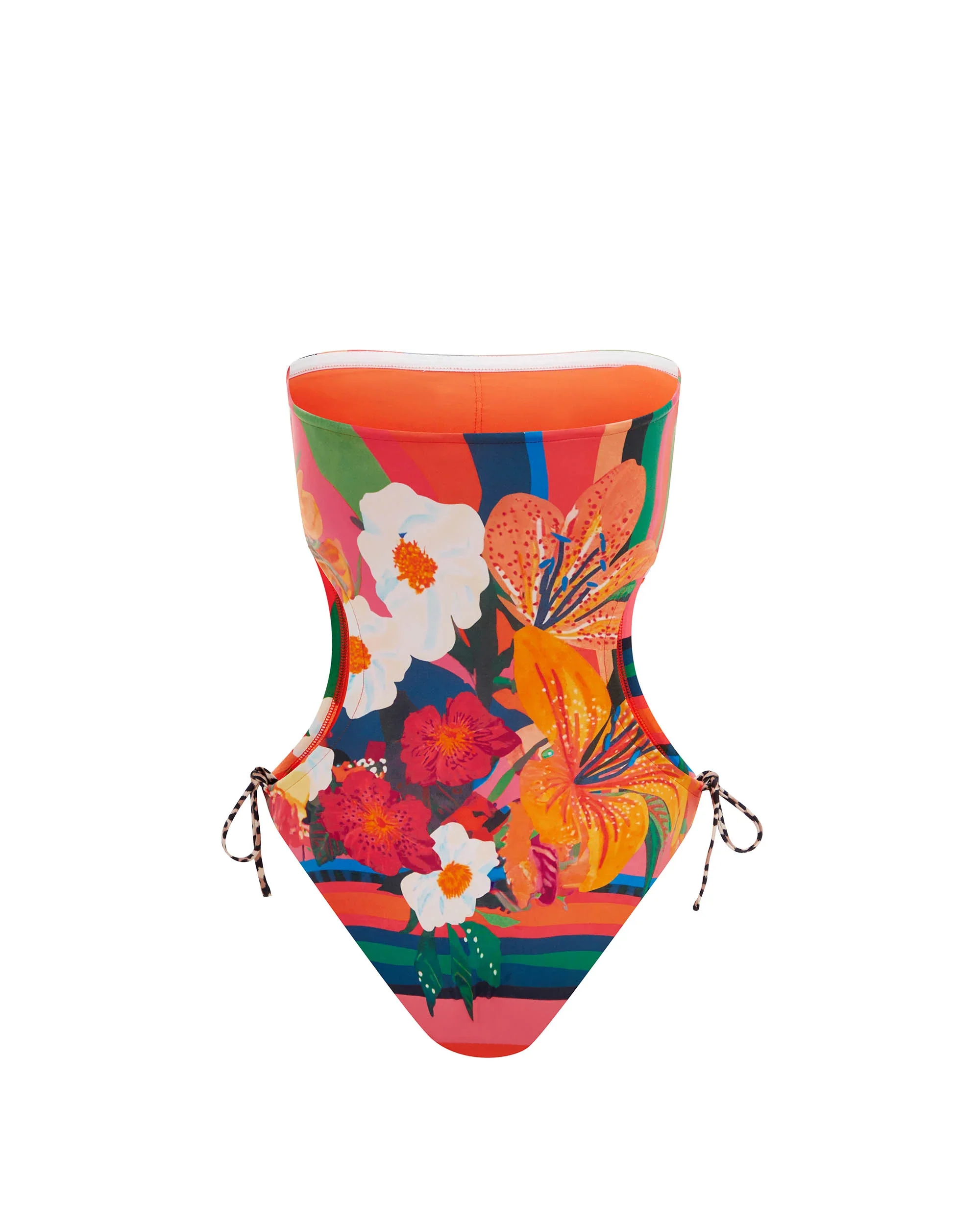 It’s Now Cool Strapless One Piece in Loro - Image 4