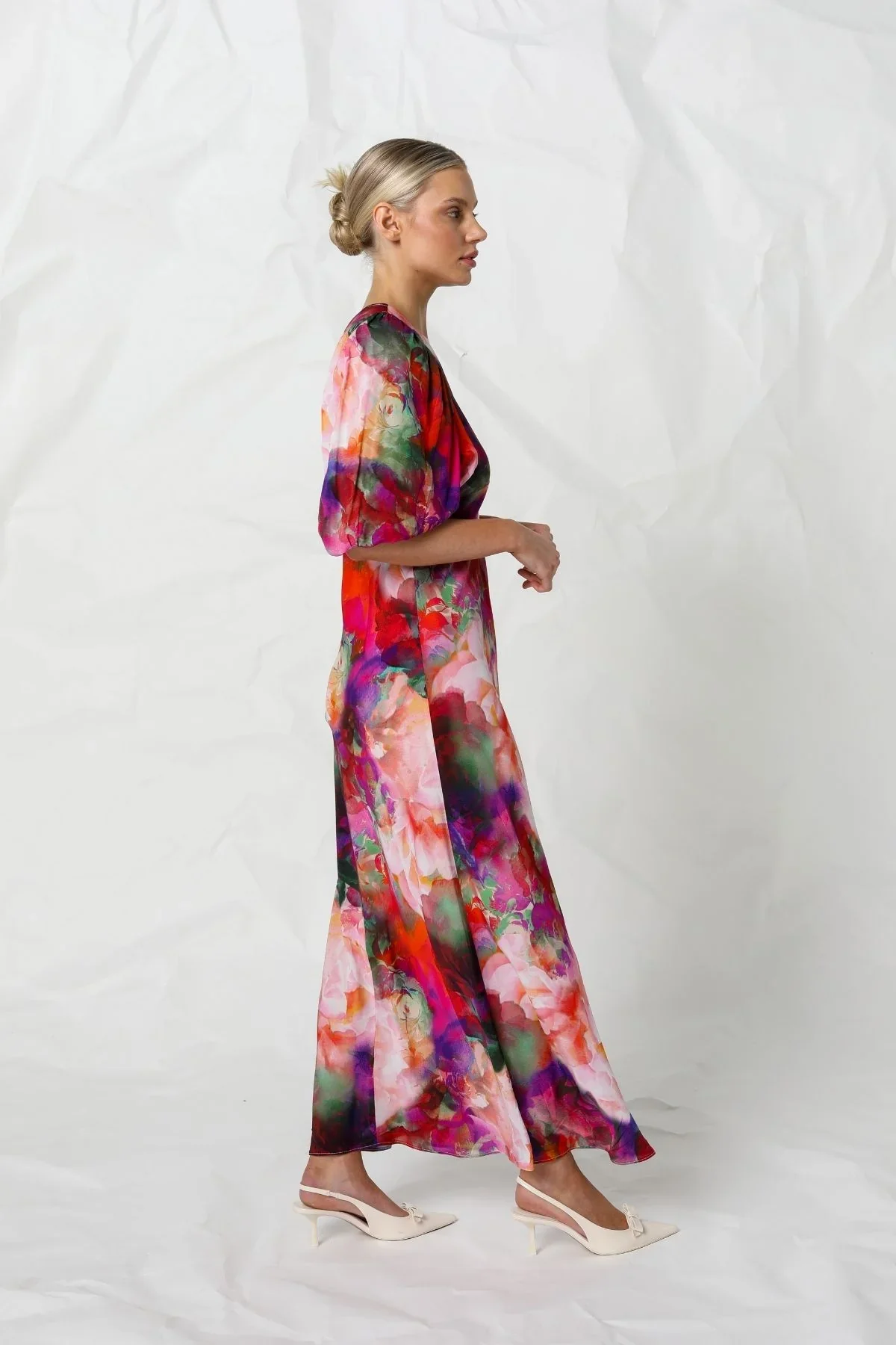 Kachel Quinn Midi Dress in Cleopatra - Image 3