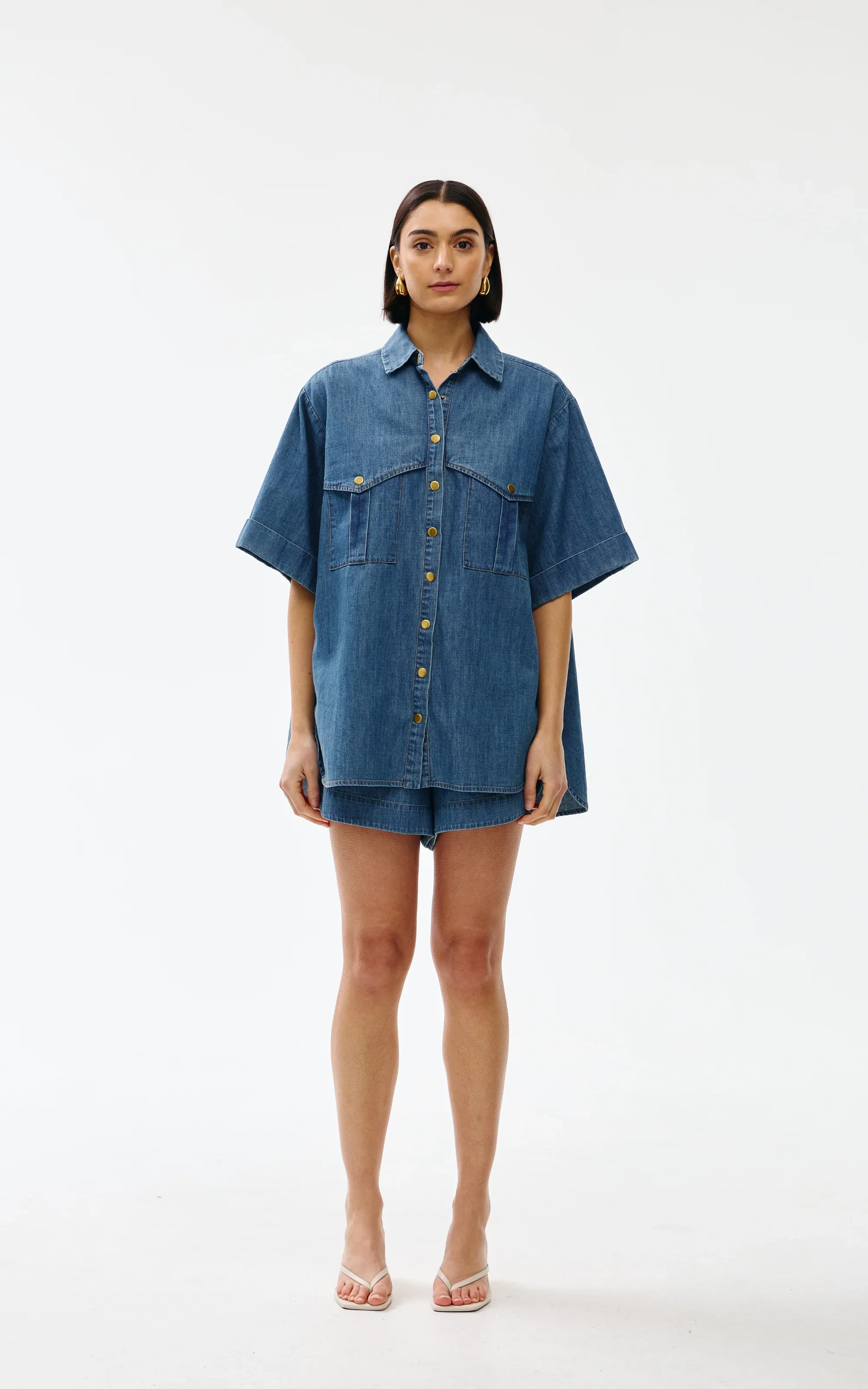 Kinney Bella Shirt Denim