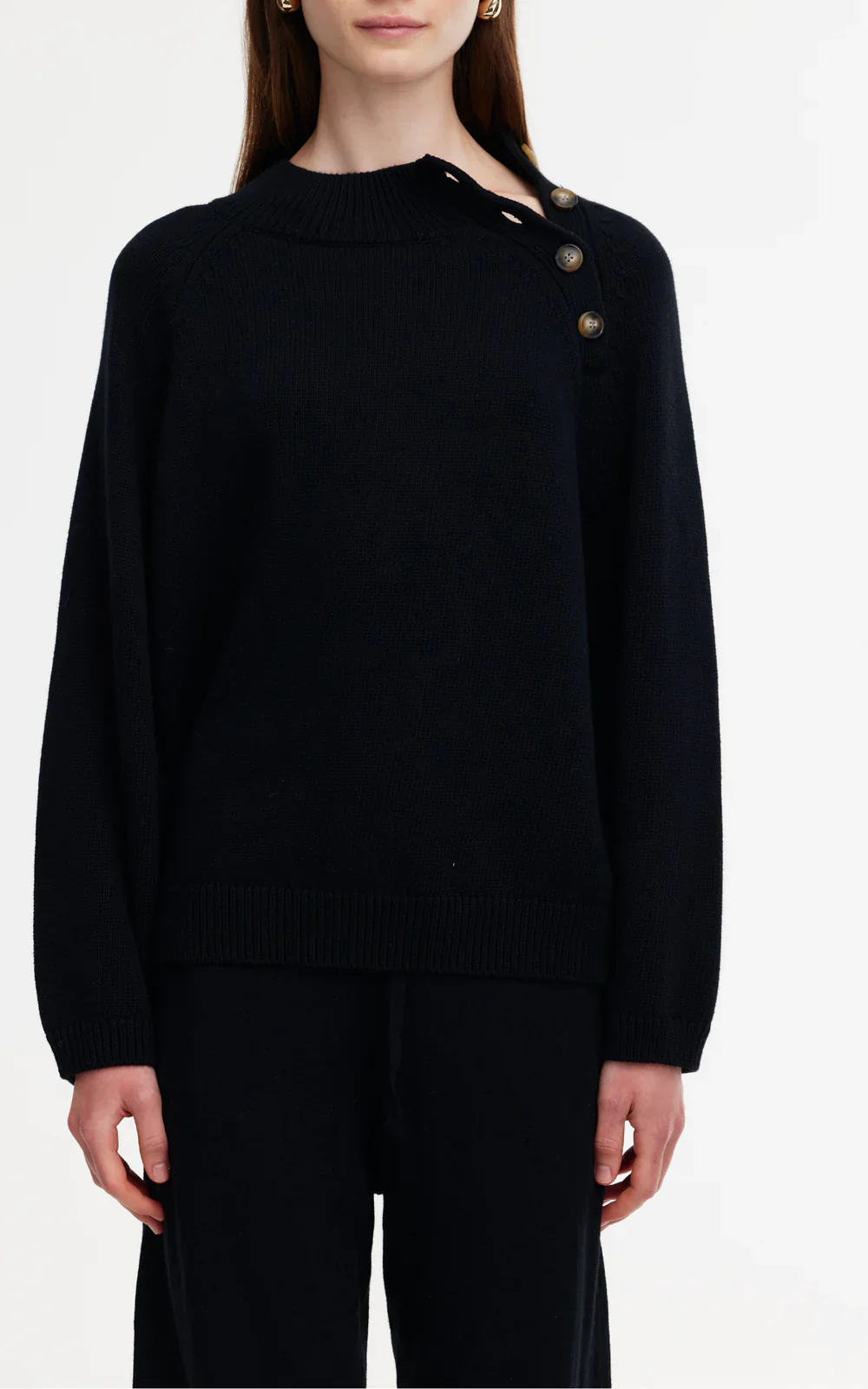 Kinney Darcy Jumper in Black - Image 4