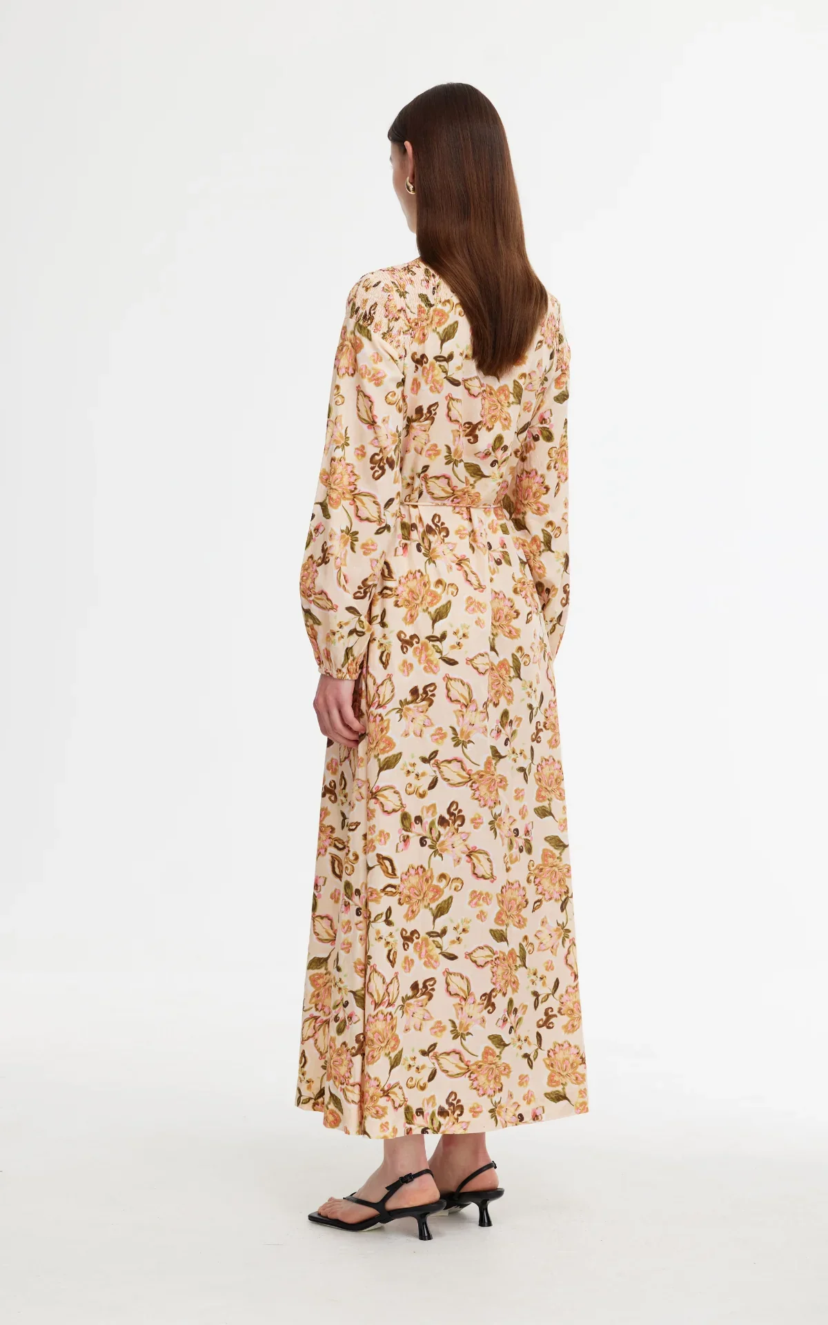 Kinney Posey Dress in Garden Print - Image 3