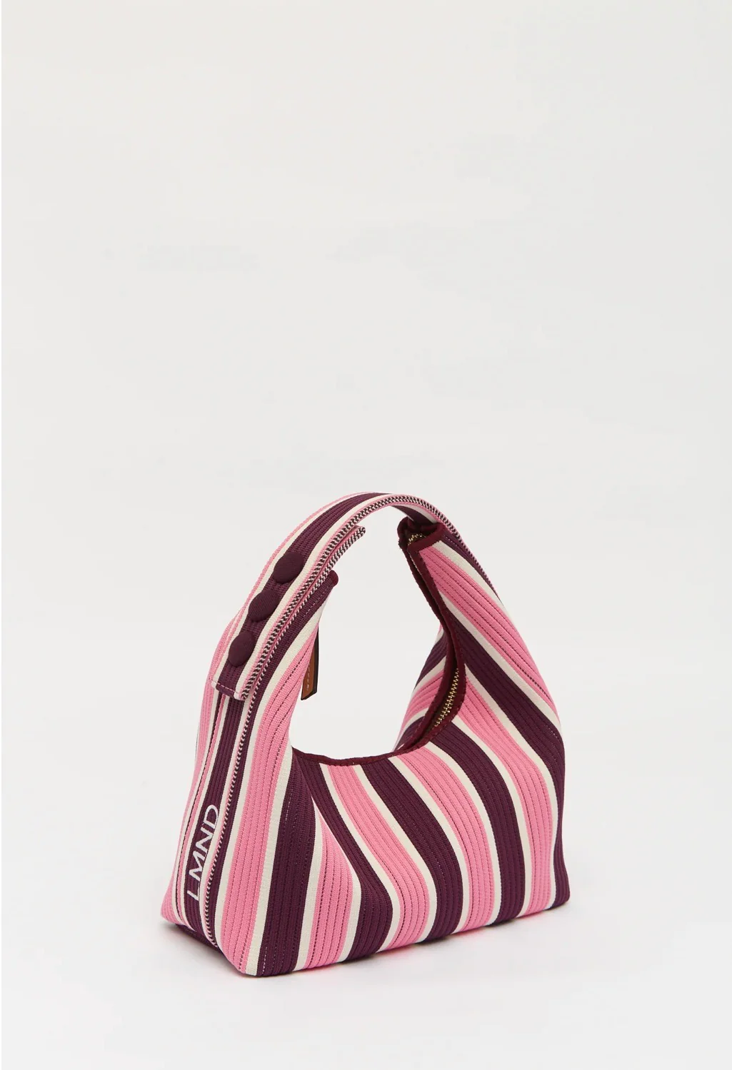 LMND Lilo Mini Bag in Fig/Plumeria Stripe - Image 5