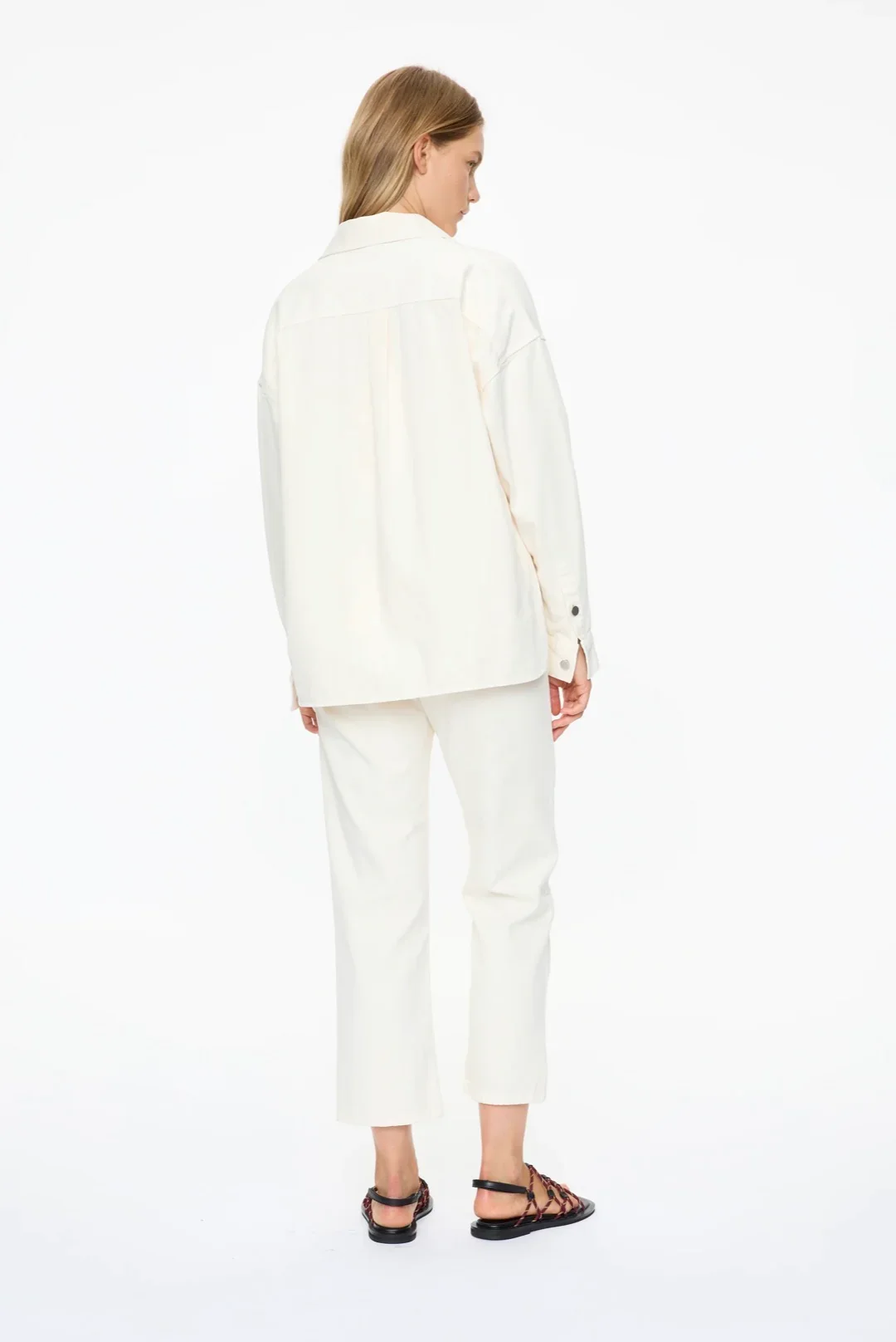 LMND Liora Shacket Oat - Image 5