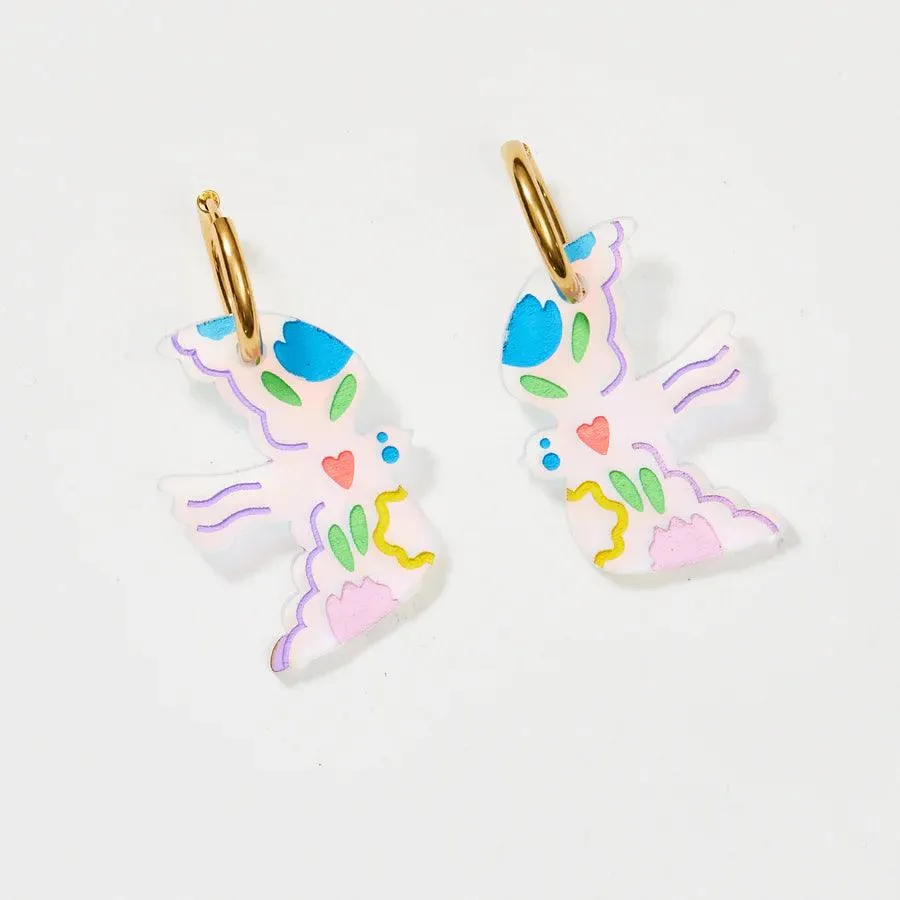 Martha Jean Large Bird Earrings
