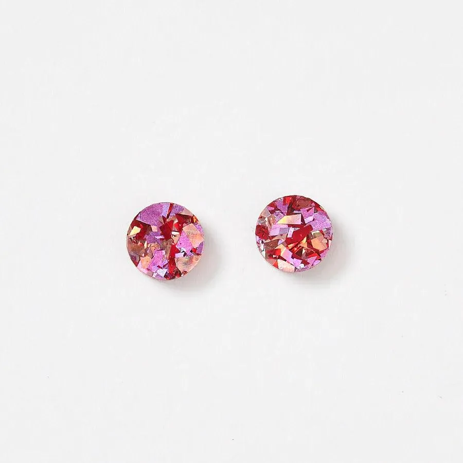Martha Jean Mini Circle Stud Earrings - Image 3