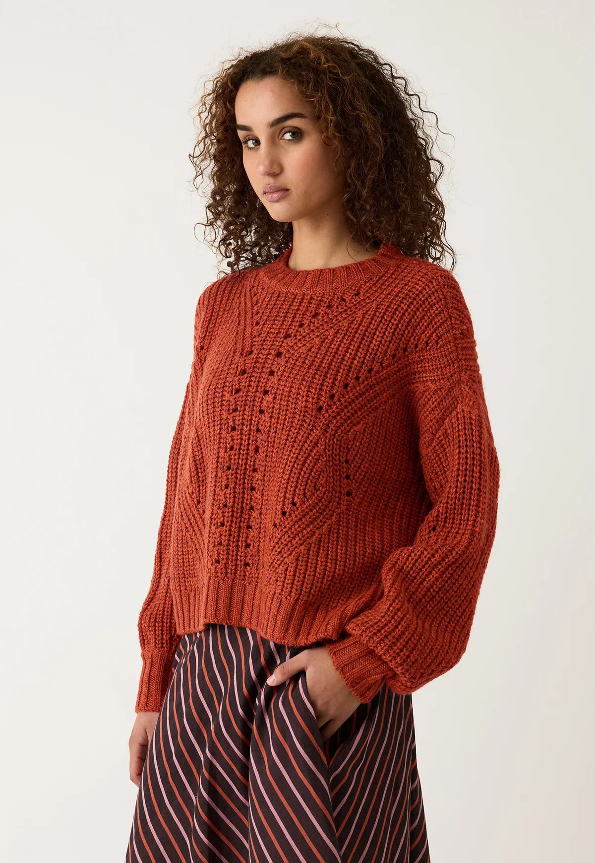 Nancybird Lou Knit in Rust - Image 3