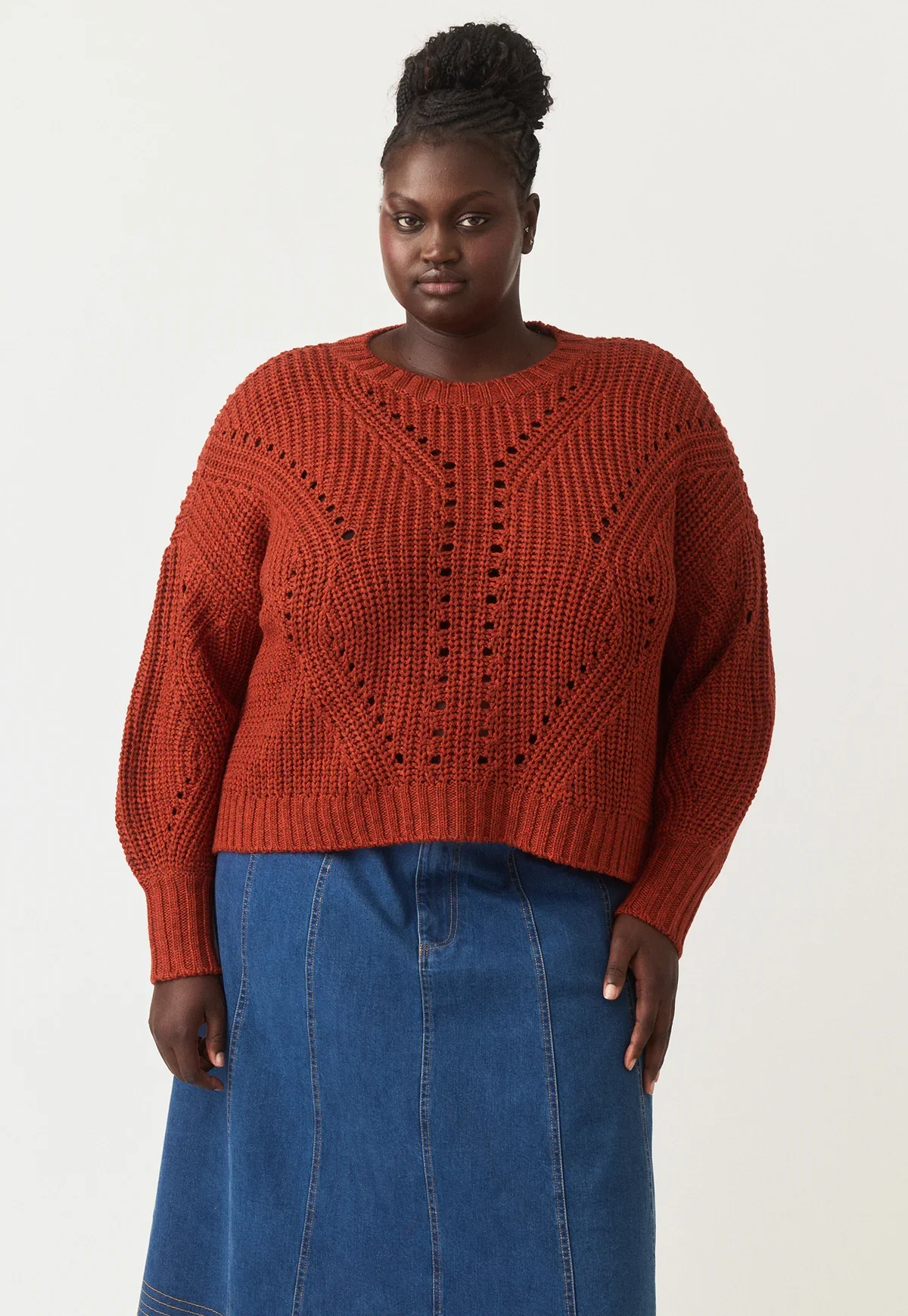 Nancybird Lou Knit in Rust - Image 7
