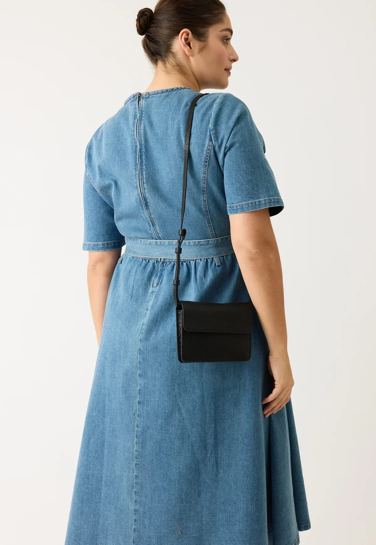 Nancybird Mini Fold Bag Black - Image 5