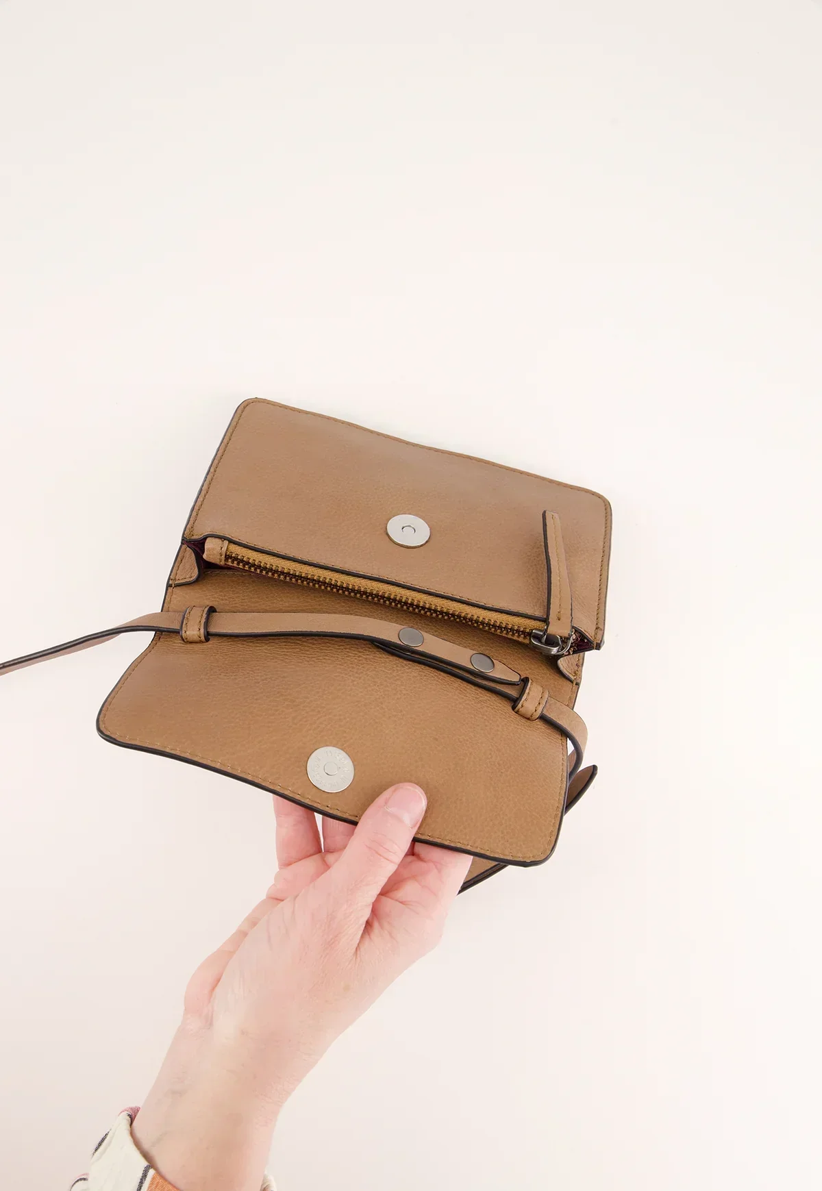 Nancybird Mini Fold Bag Stone - Image 4