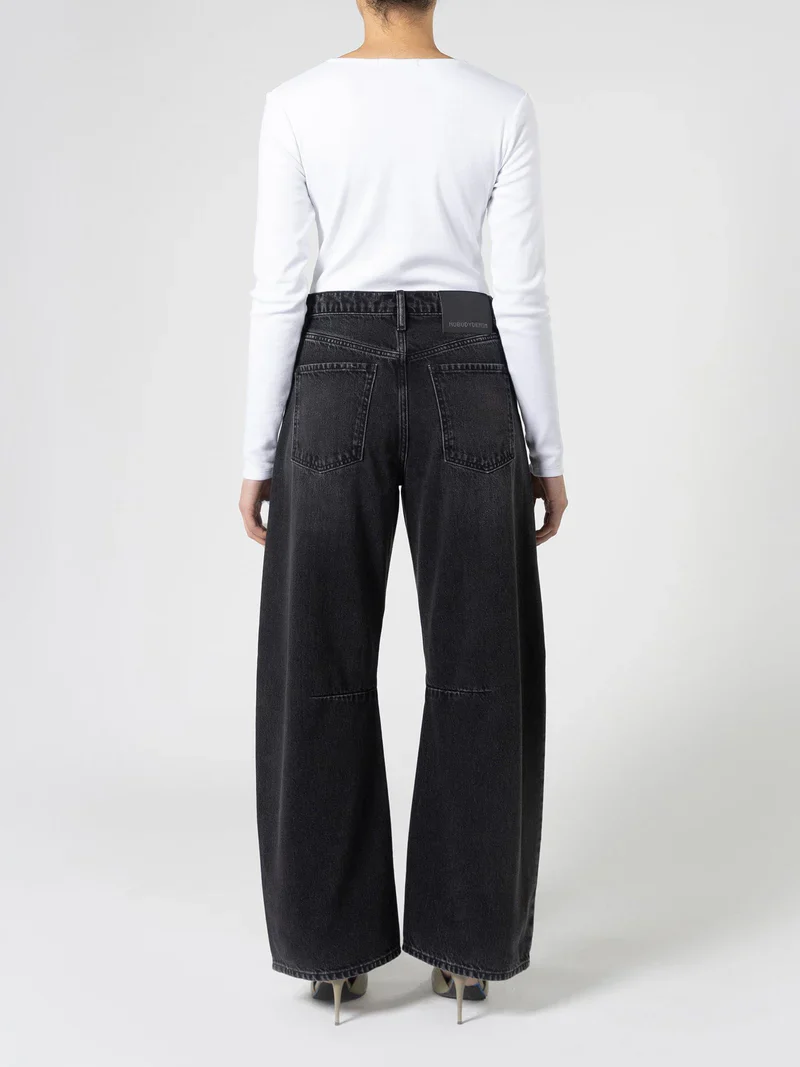 Nobody Denim Vera Jean Vintage Black - Image 4