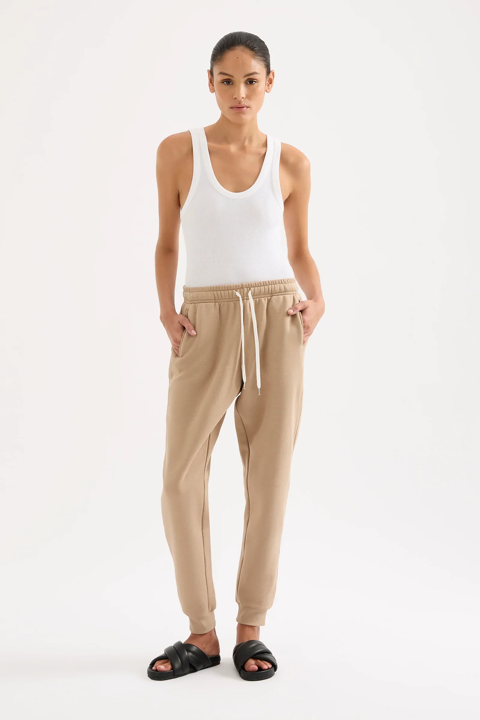 Nude Lucy Carter Classic Trackpant in Mocha - Image 2