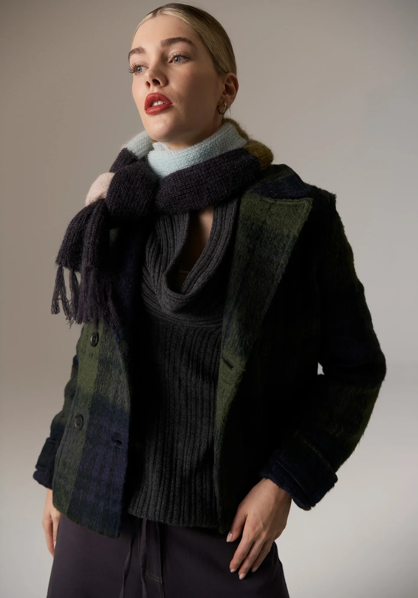 POL Maia Scarf in Multi - Image 2