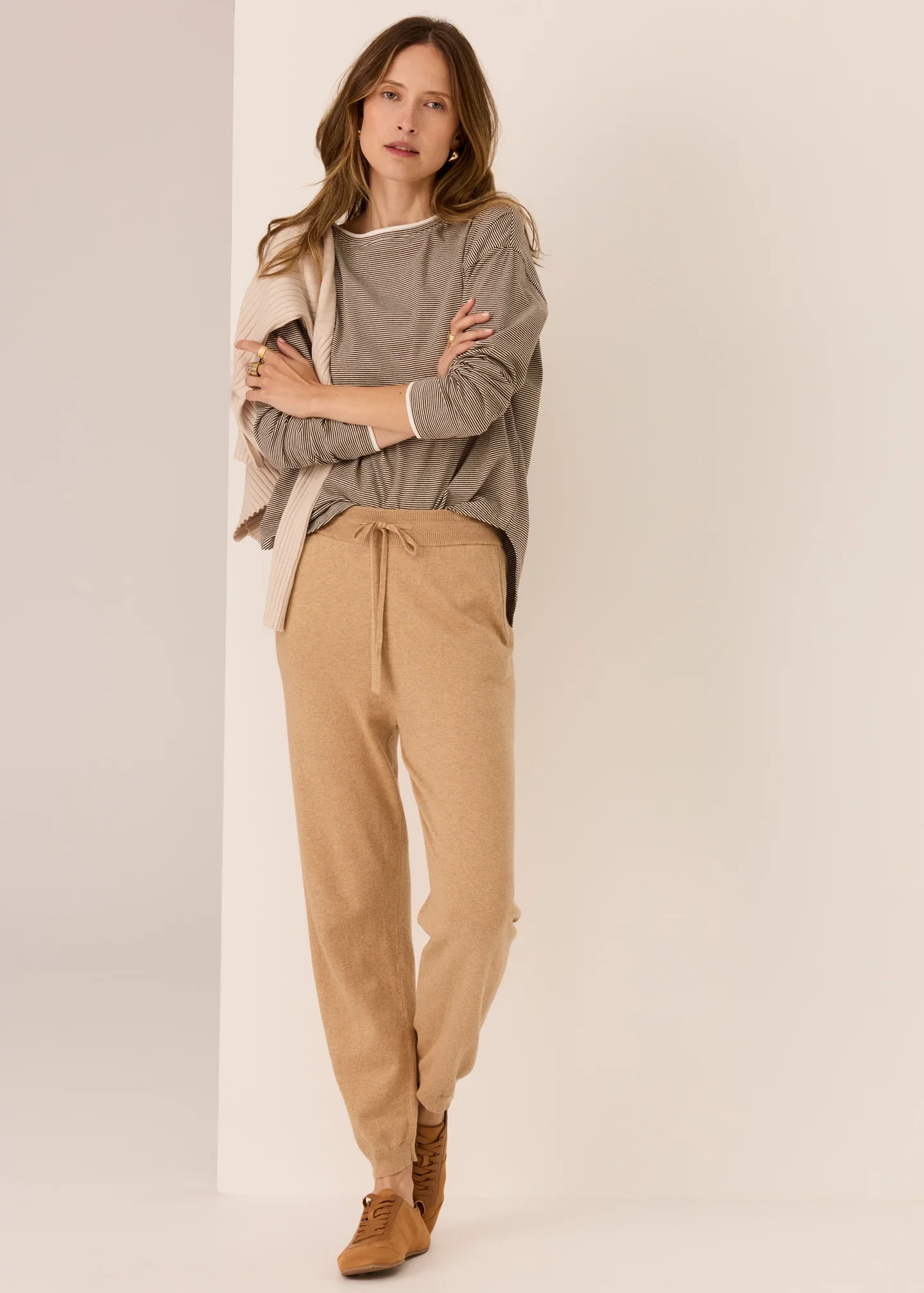 POL Mannix Stripe Long Sleeve Top - Image 5