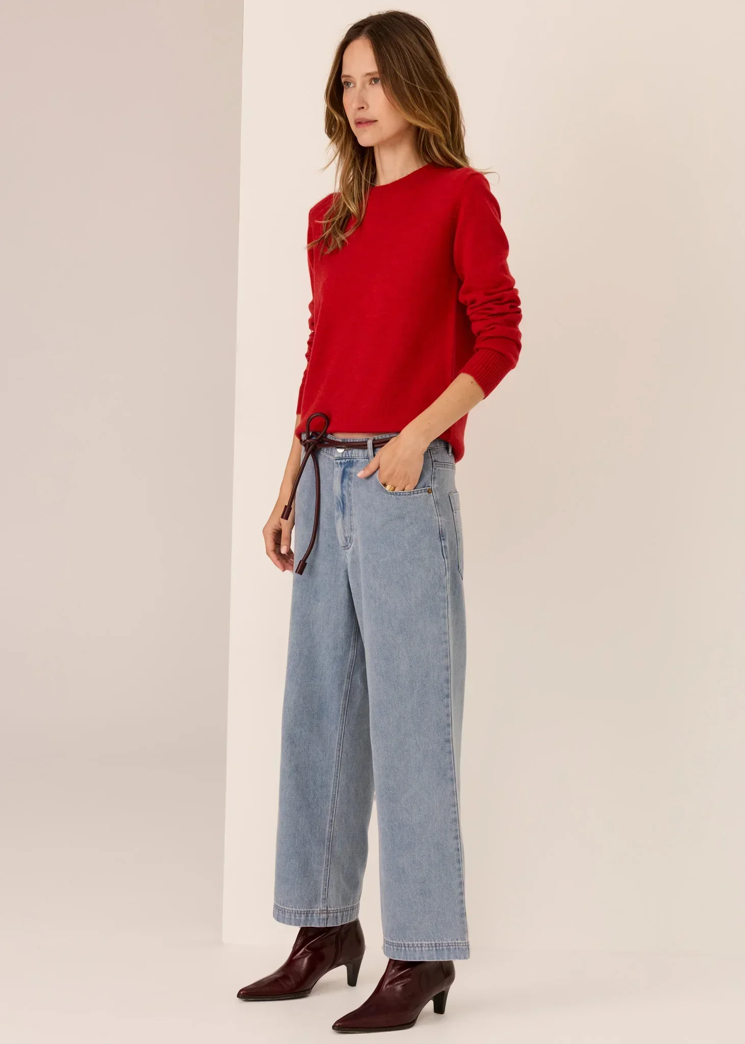 POL Orson Crew Knit Red - Image 3