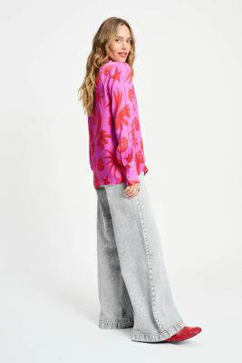 POM Amsterdam Splashing Fireworks Blouse - Image 4