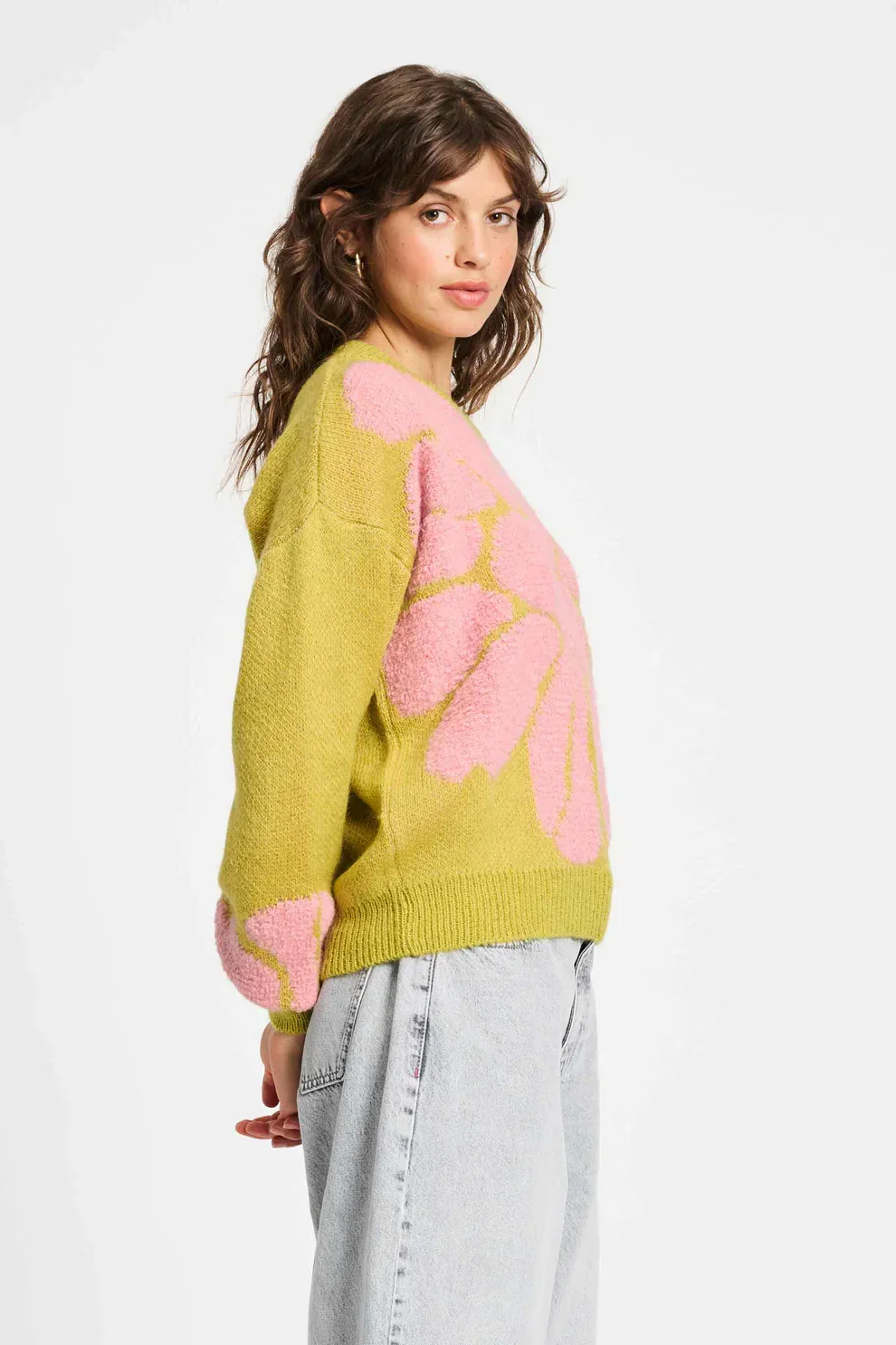 POM Amsterdam Garden Flower Sweater - Image 3