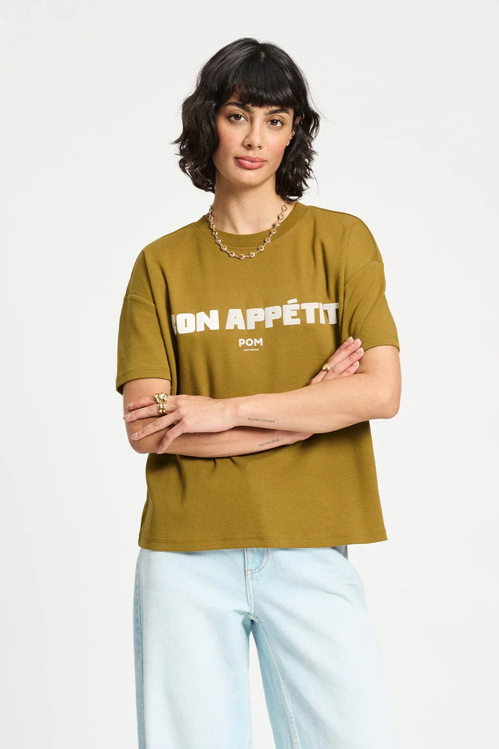 POM Amsterdam Bon Appétit T-Shirt - Image 3