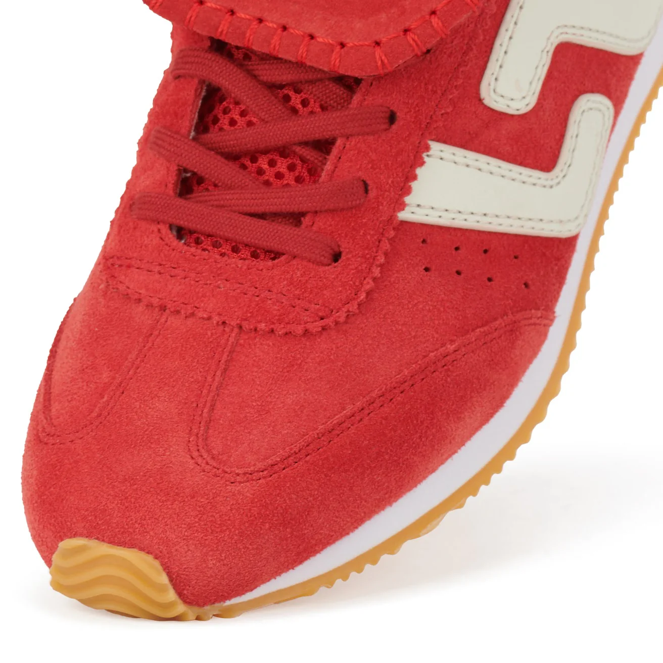 Rollie Shift Retro Sneaker Red/Ecru - Image 5