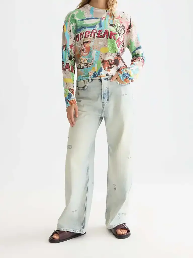 Scotch & Soda x Basquiat Printed Pullover - Image 5