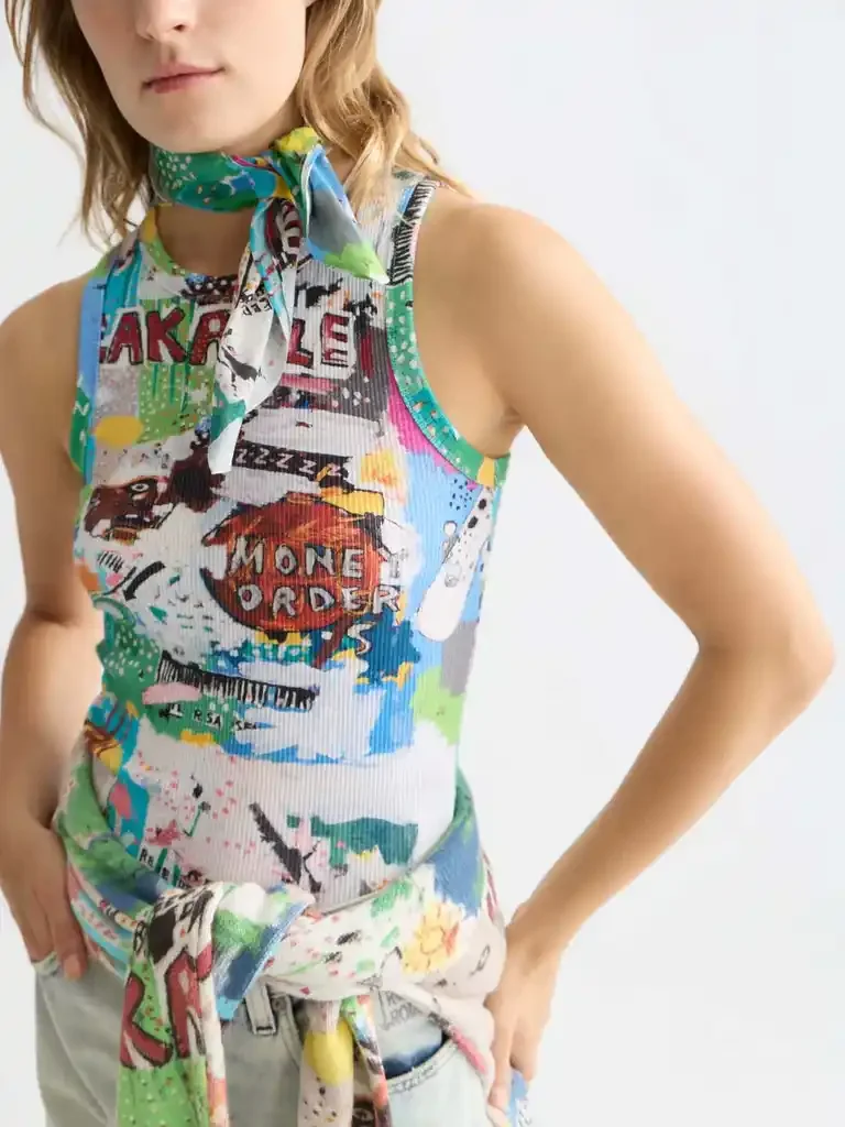 Scotch & Soda x Basquiat Racer Tank - Image 3