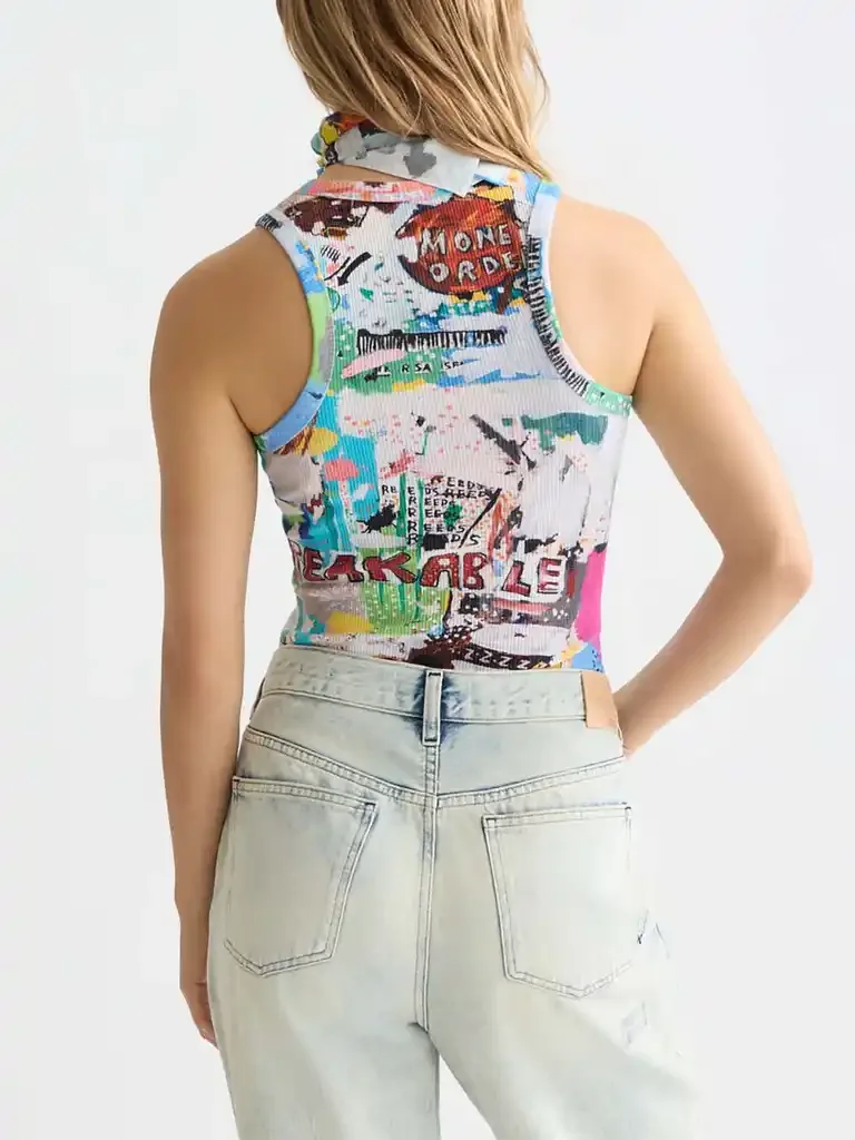 Scotch & Soda x Basquiat Racer Tank - Image 4