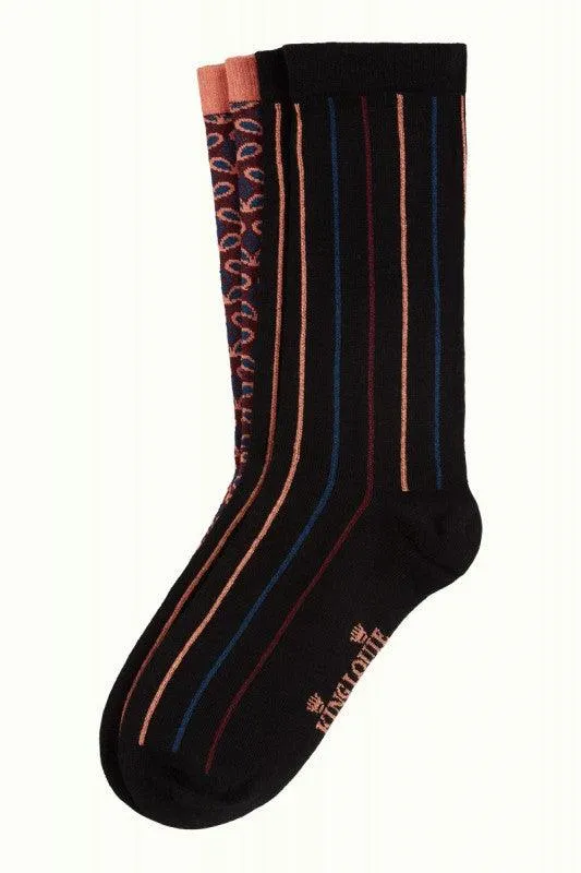 King Louie Socks 2-Pack in Backstage - Image 2