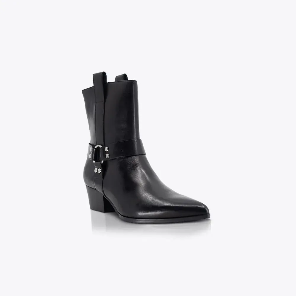 Sol Sana Biker Boot in Black - Image 3