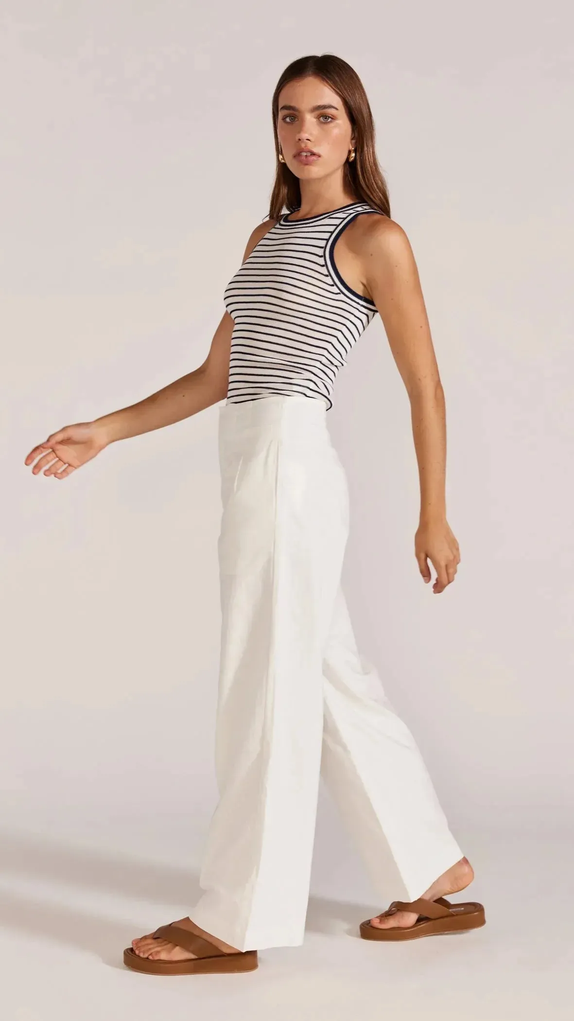 Staple the Label Sorrell Pant in White - Image 2