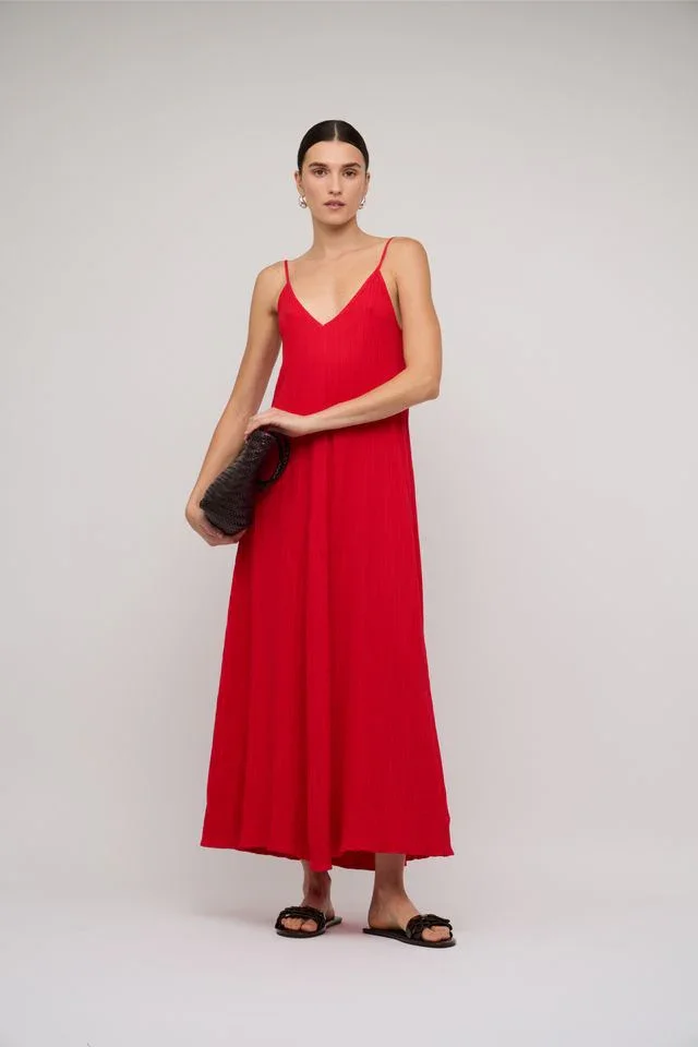 Staple the Label Amira Maxi Dress, Red - Image 6