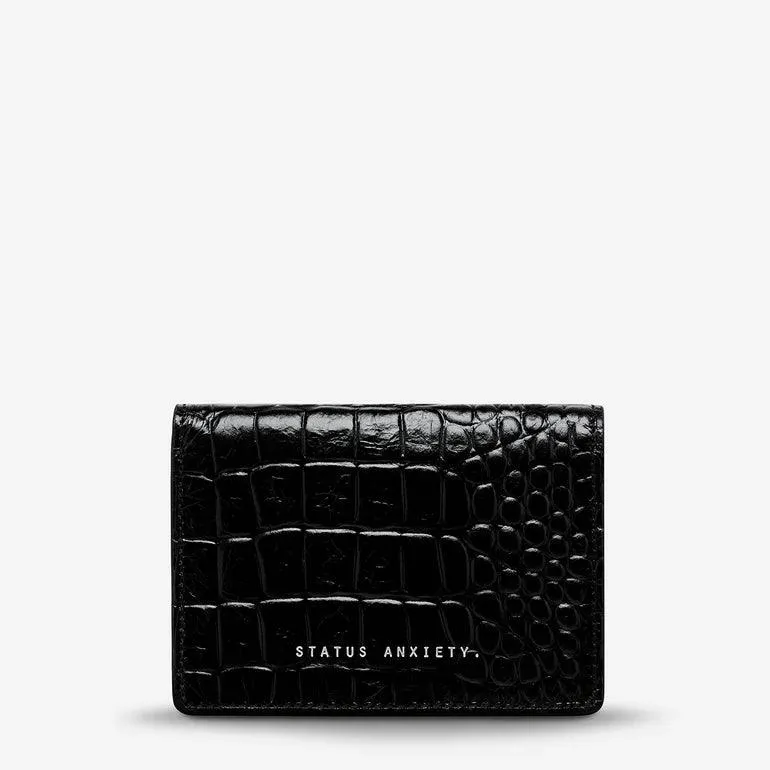 Status Anxiety Easy Does It Leather Wallet
