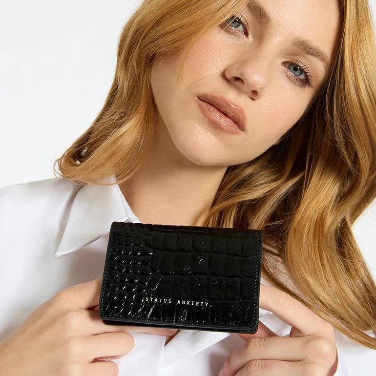 Status Anxiety Easy Does It Leather Wallet - Image 4