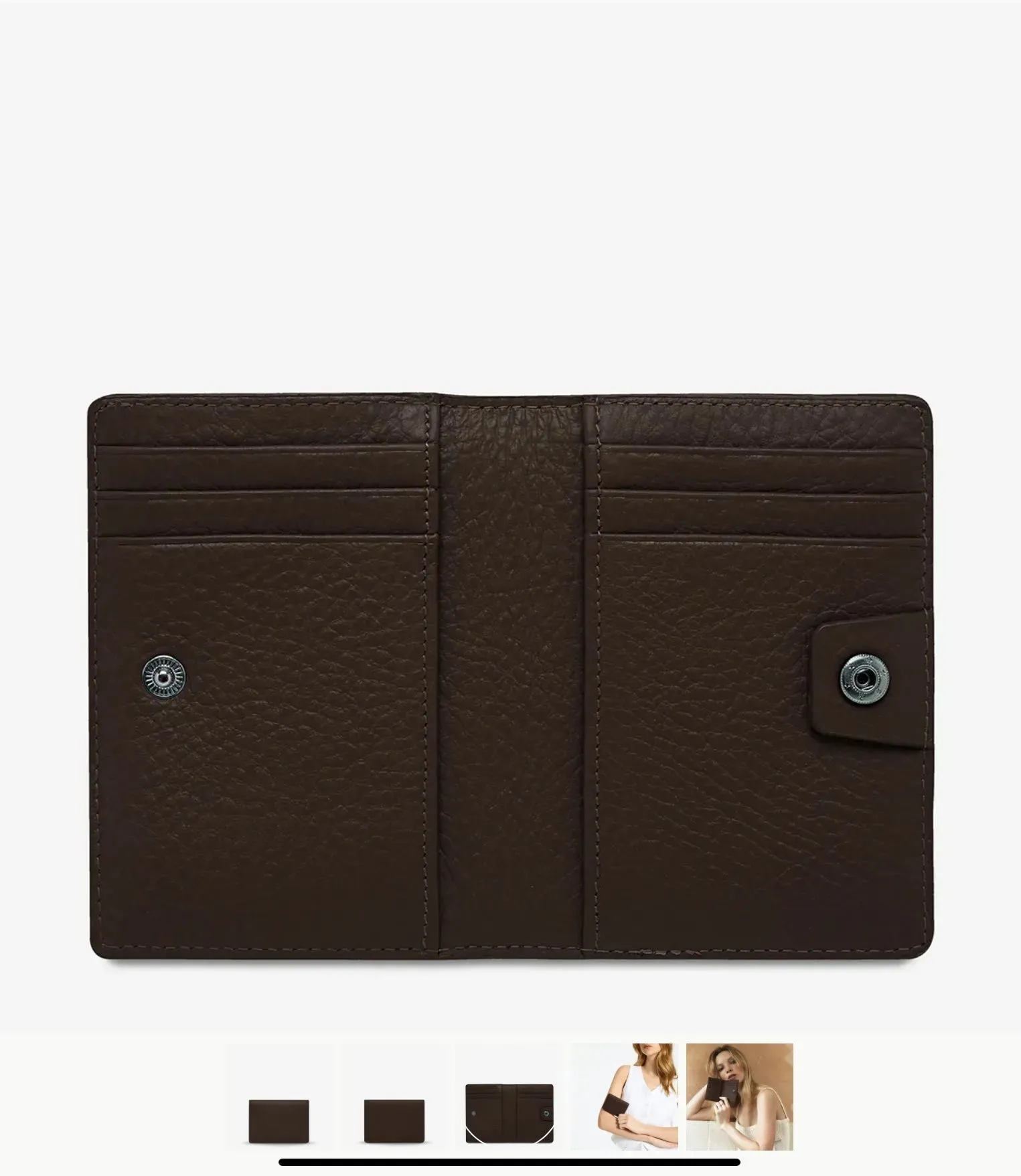Status Anxiety Easy Does It Leather Wallet - Image 9